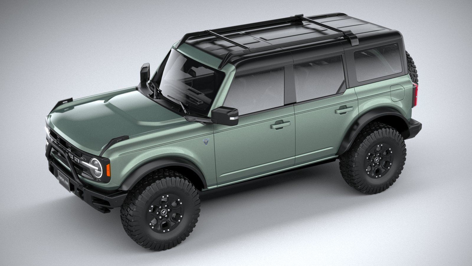 Bronco First Edition 4-door 2021 3D model_7