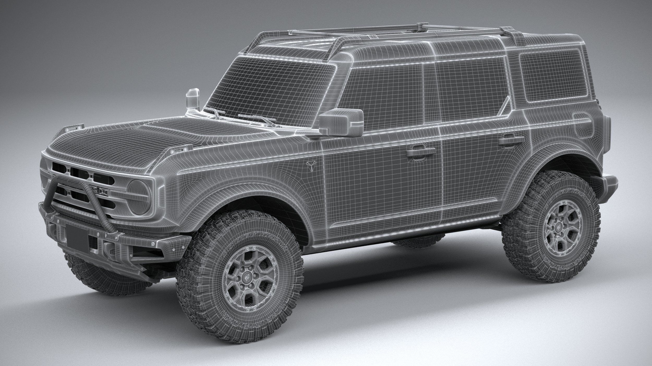 Bronco First Edition 4-door 2021 3D model_41