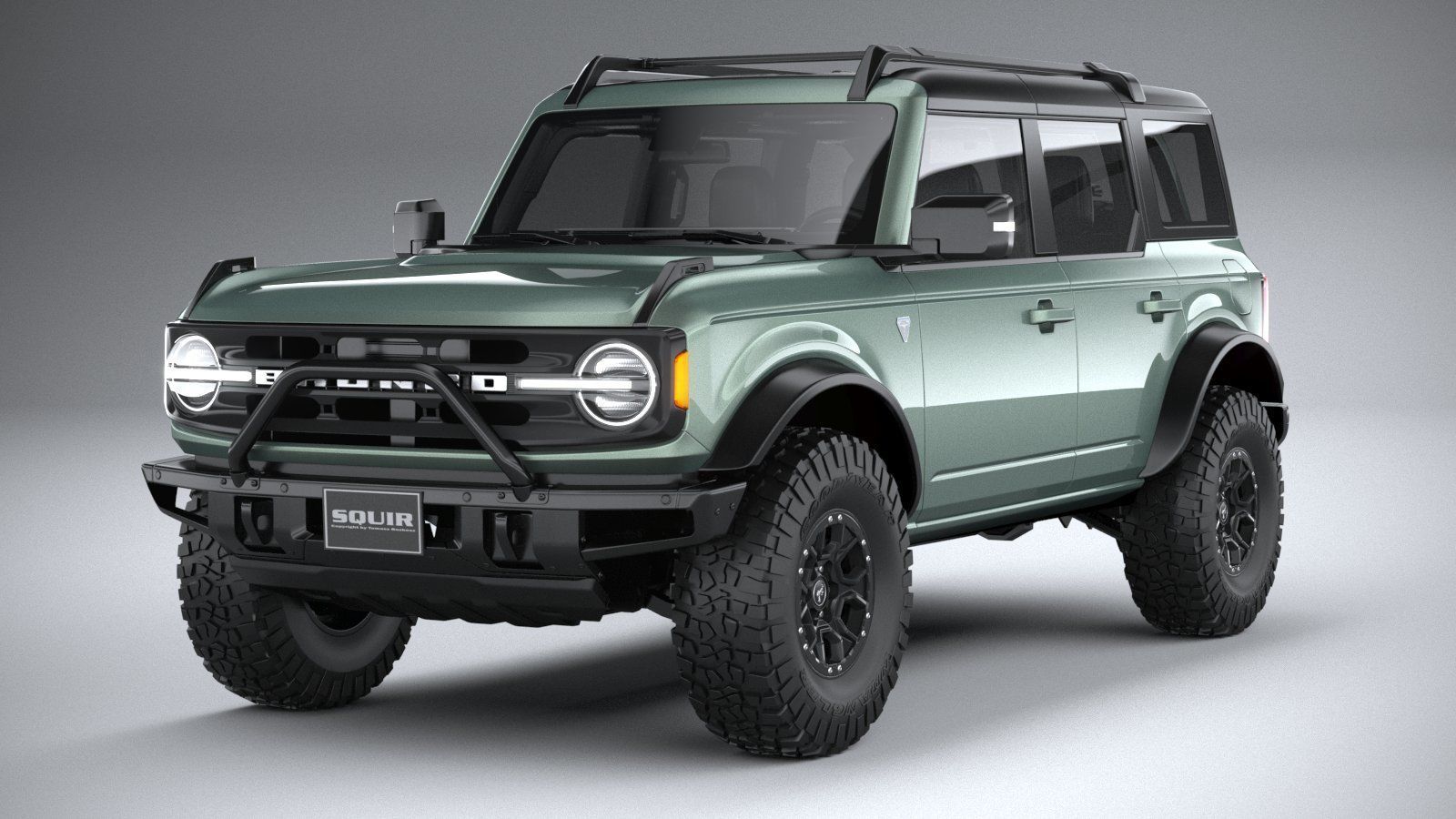 Bronco First Edition 4-door 2021 3D model_2
