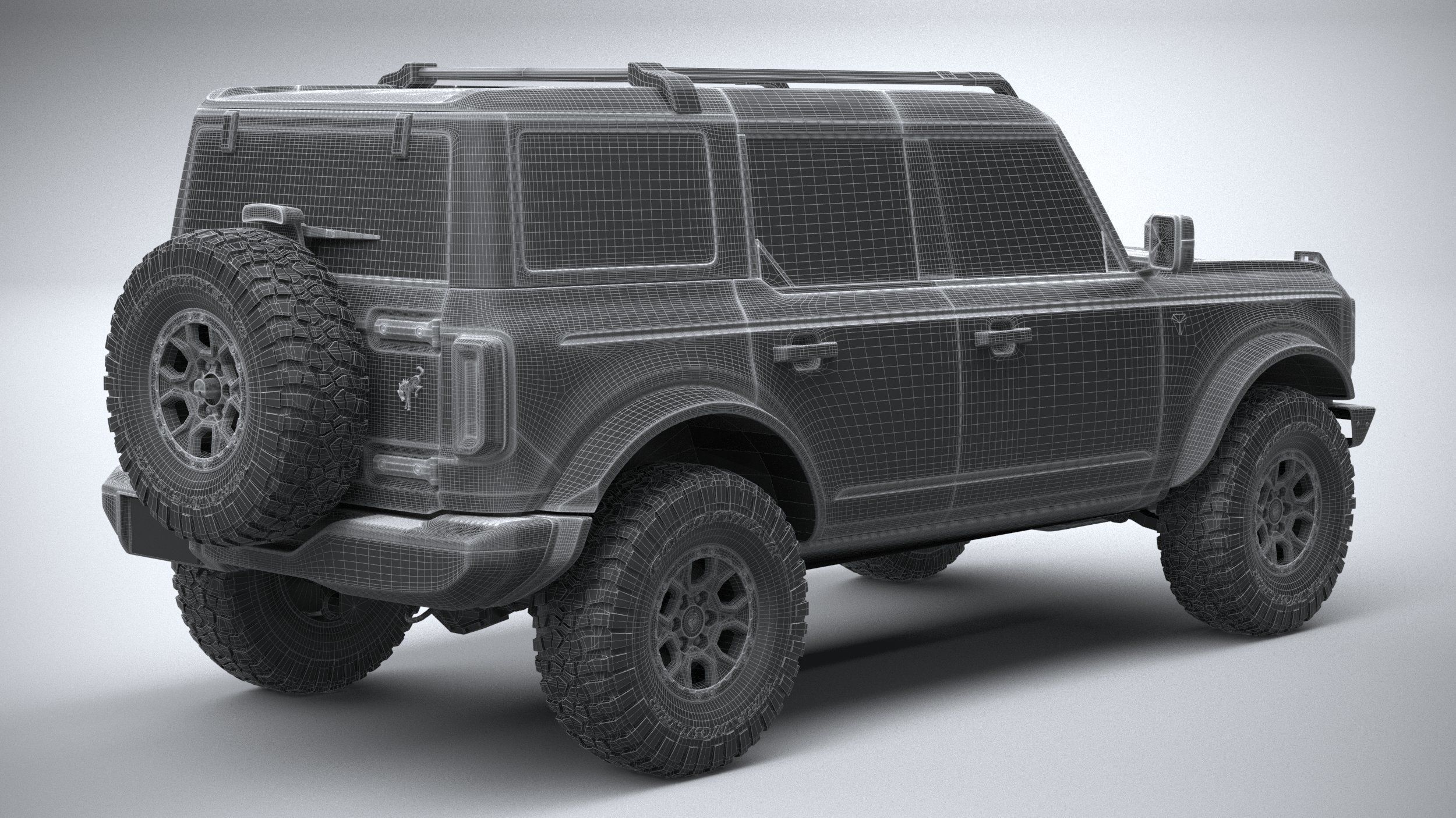 Bronco First Edition 4-door 2021 3D model_42