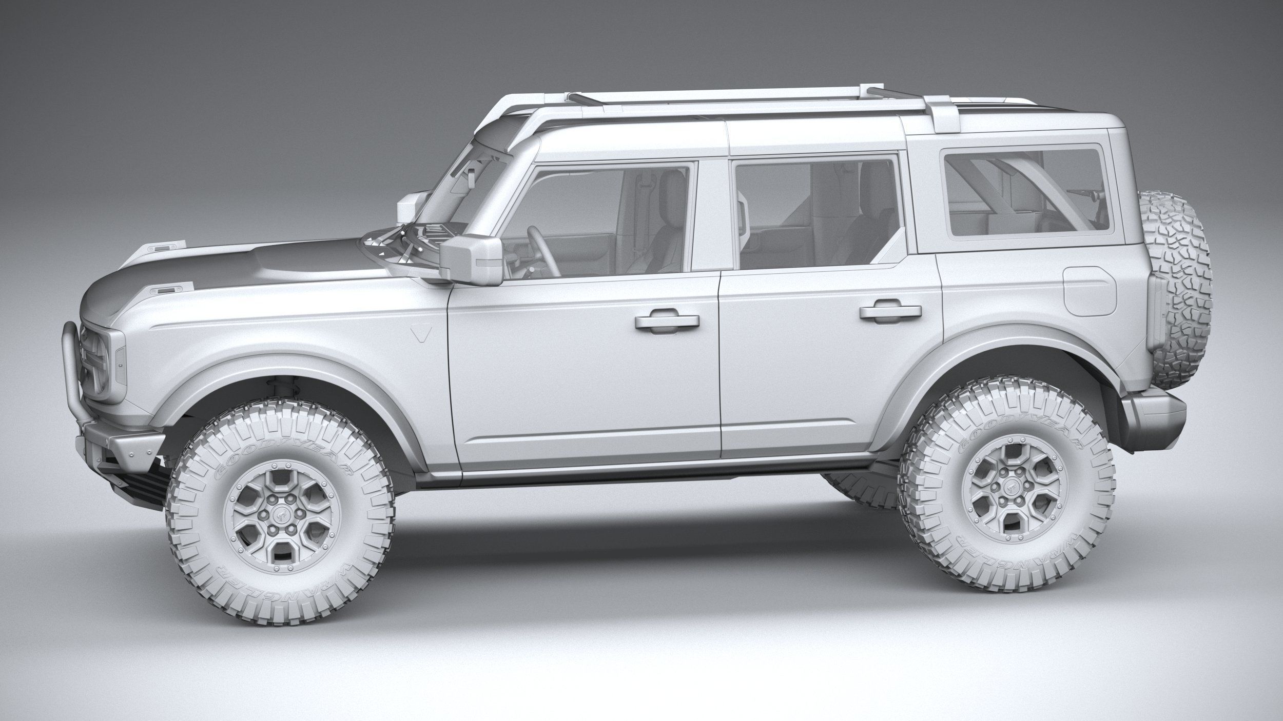 Bronco First Edition 4-door 2021 3D model_28