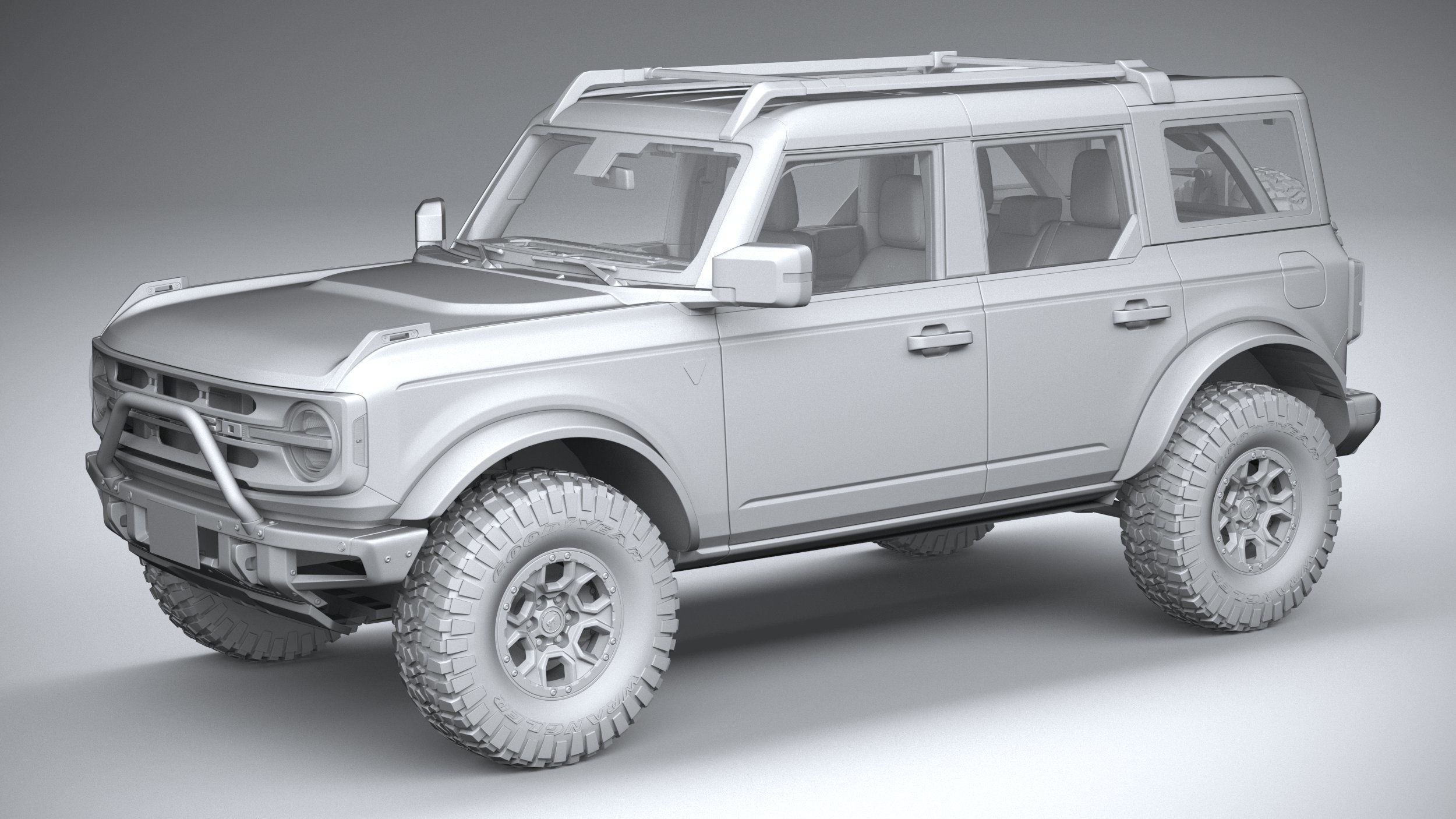Bronco First Edition 4-door 2021 3D model_25