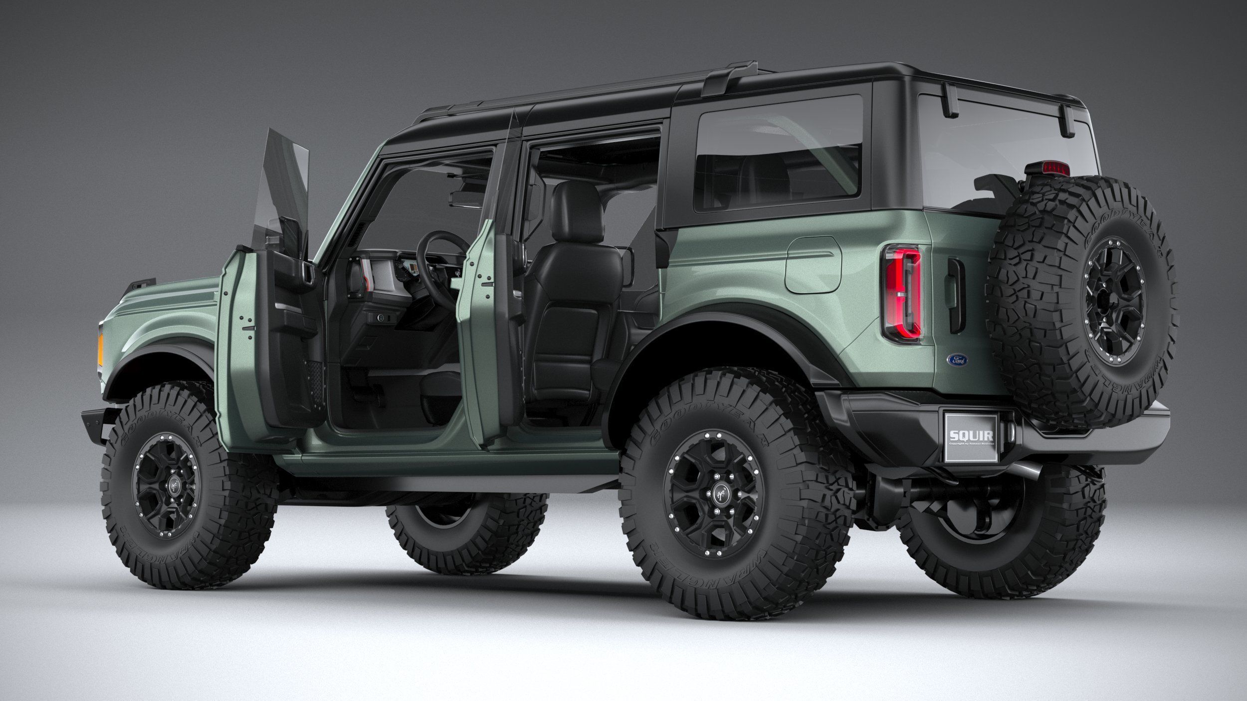 Bronco First Edition 4-door 2021 3D model_22