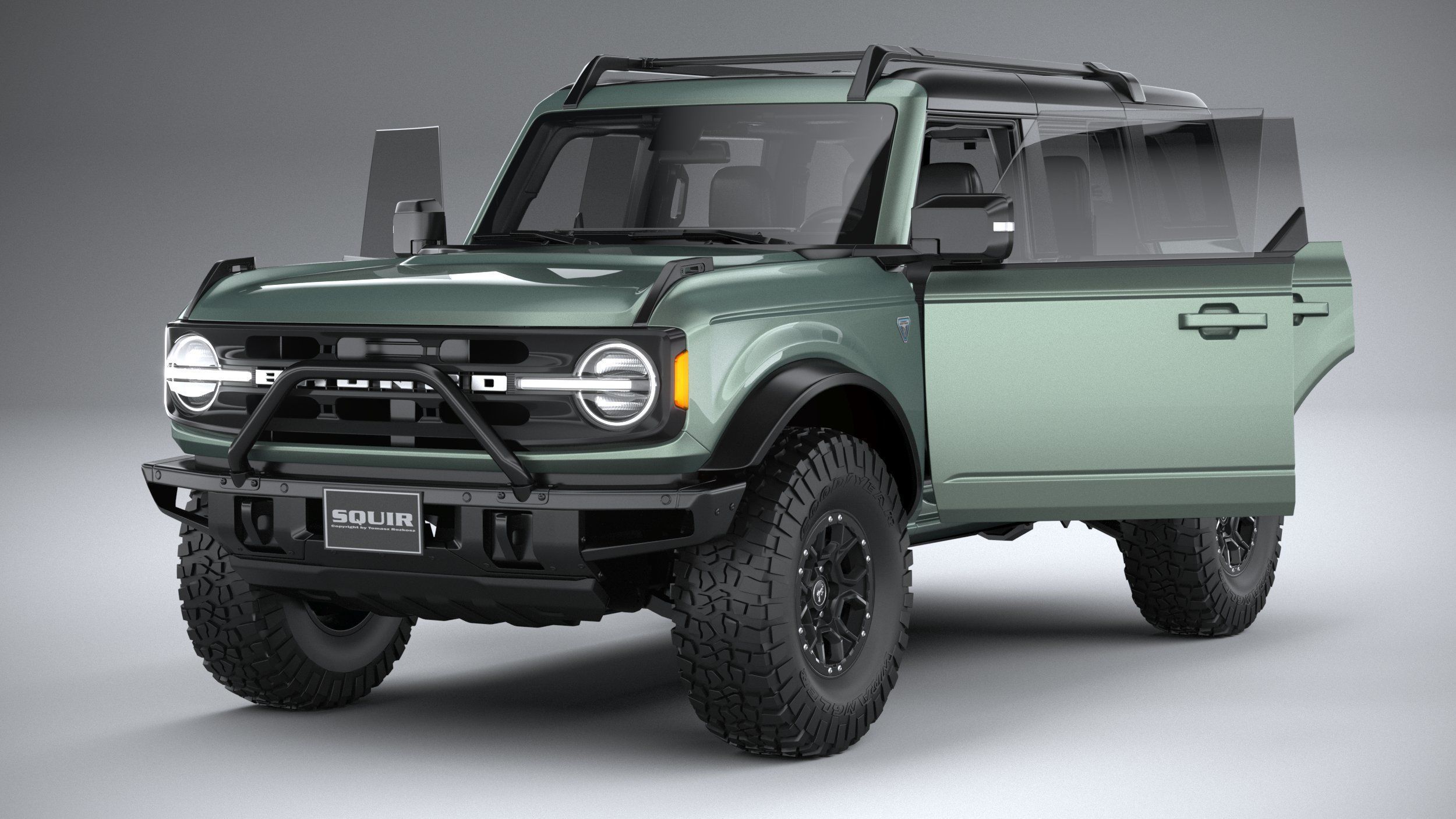 Bronco First Edition 4-door 2021 3D model_20