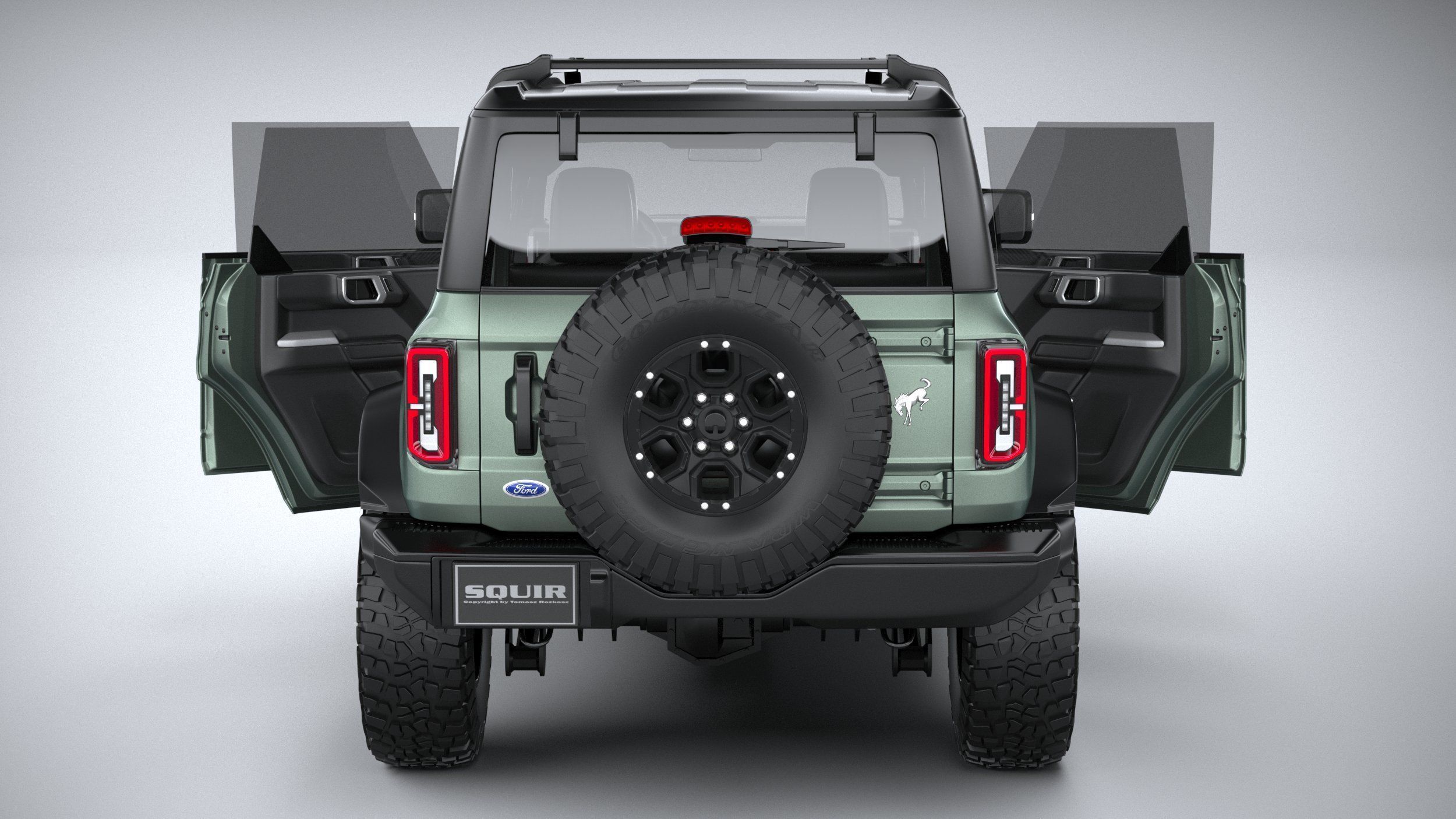 Bronco First Edition 4-door 2021 3D model_21