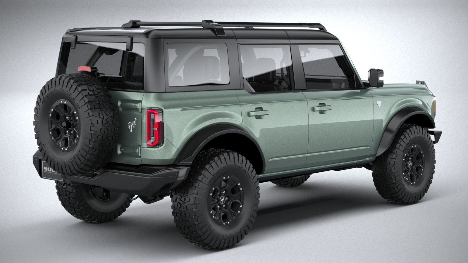 Bronco First Edition 4-door 2021 3D model_17
