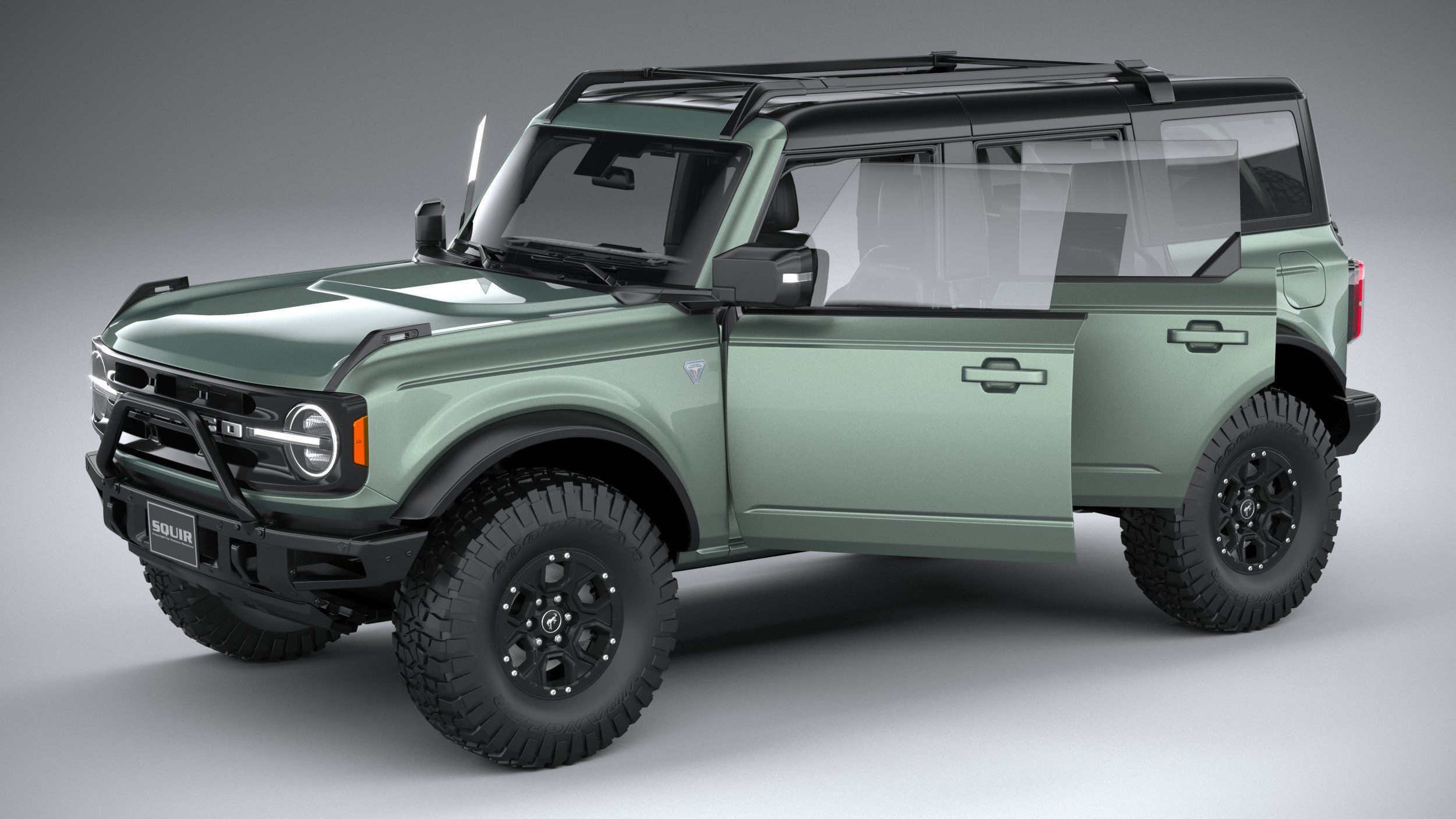 Bronco First Edition 4-door 2021 3D model_19