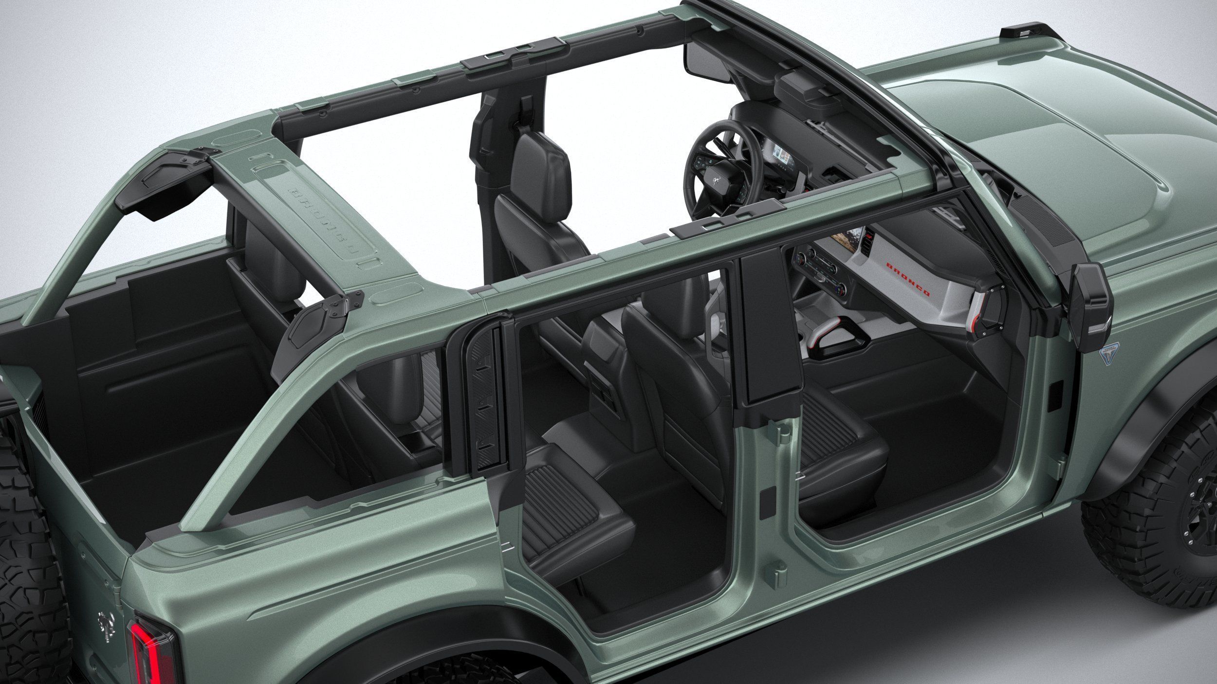 Bronco First Edition 4-door 2021 3D model_38