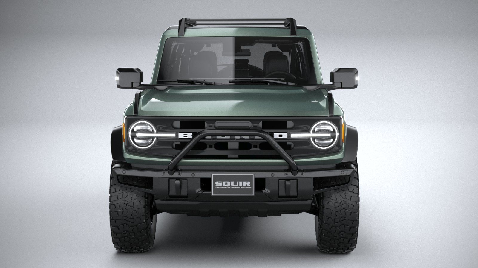 Bronco First Edition 4-door 2021 3D model_13
