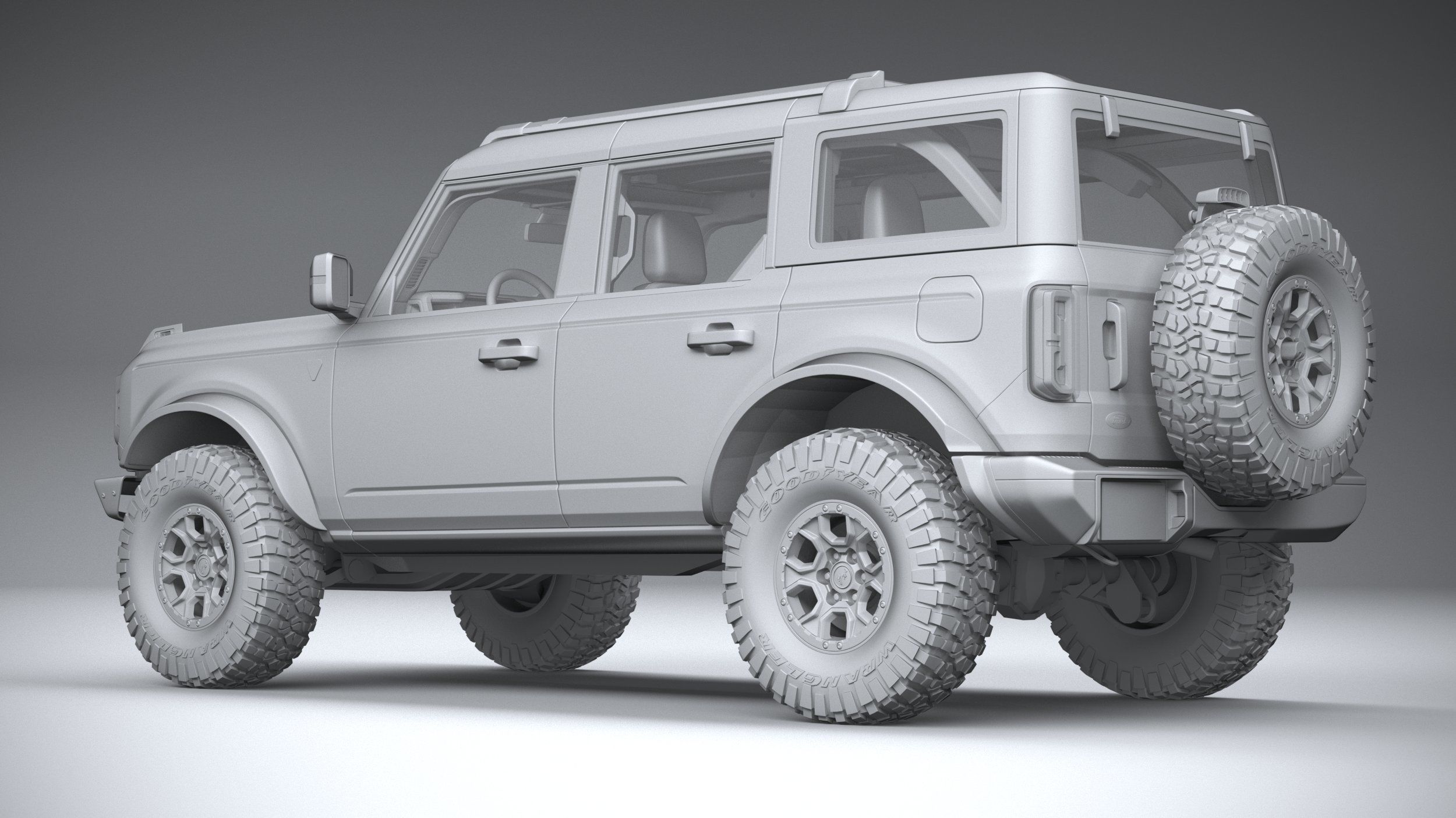 Bronco First Edition 4-door 2021 3D model_27