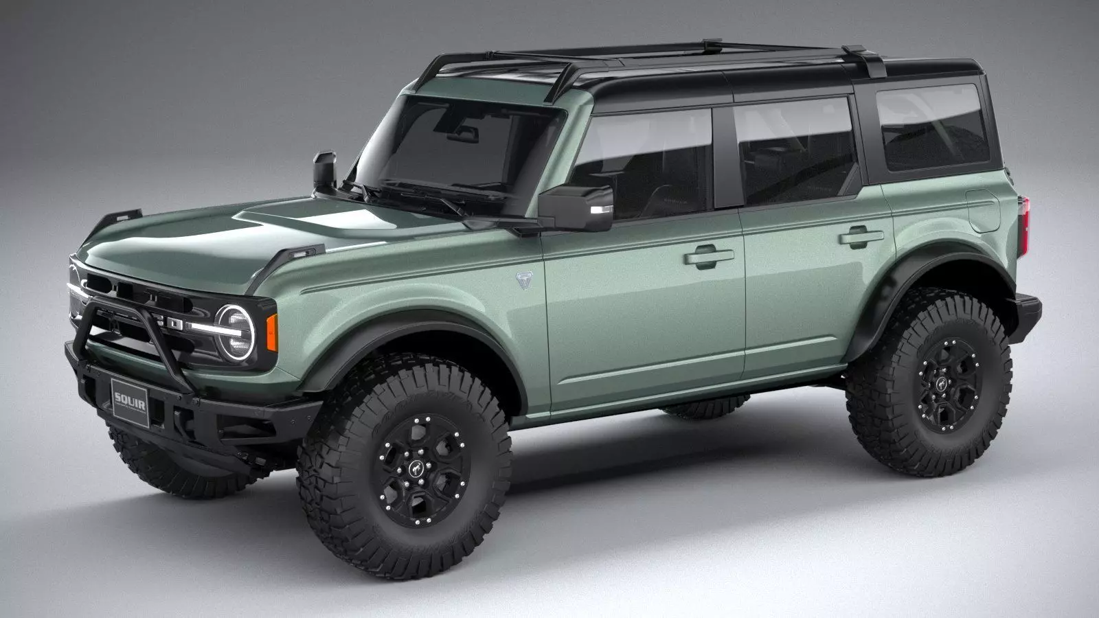 Bronco First Edition 4-door 2021 3D model_0