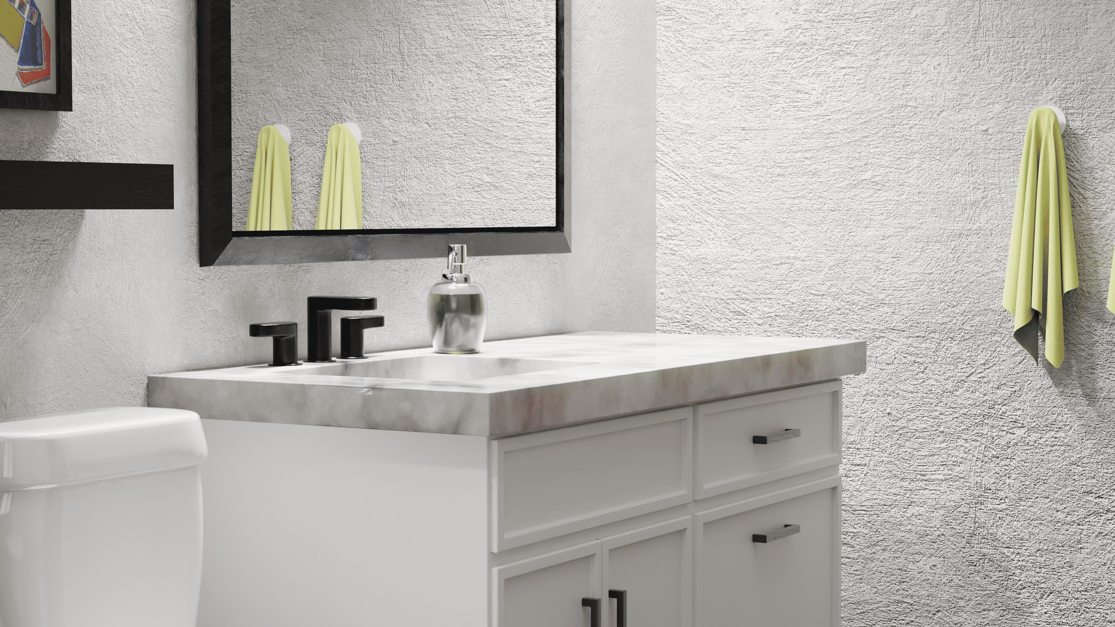 Bathroom Interior 3D - Furniture 3D model_4