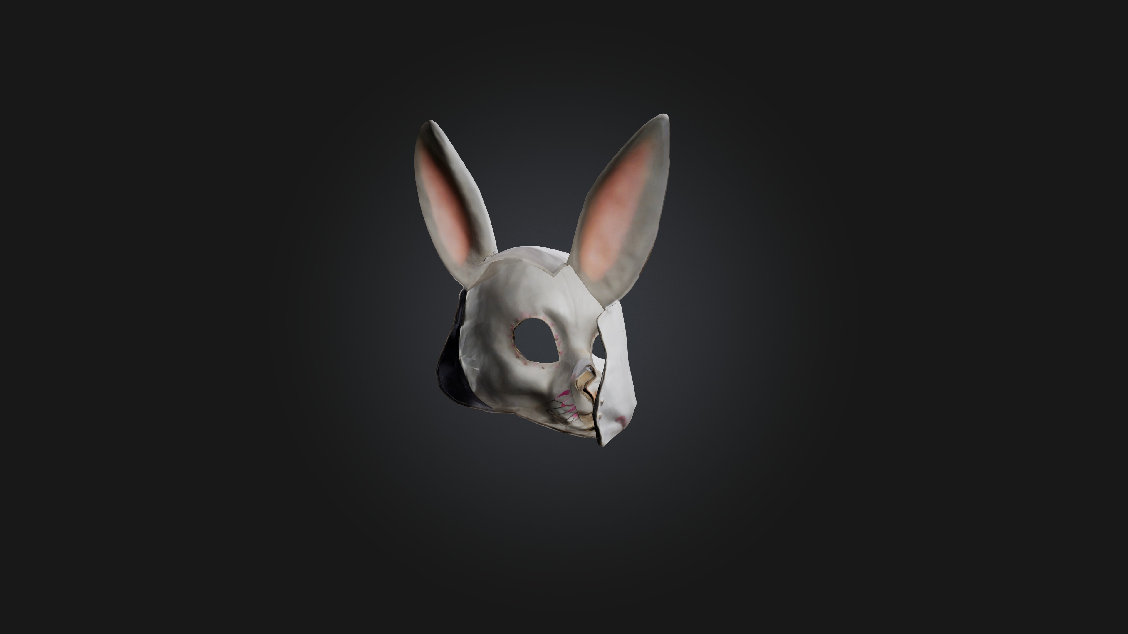 rabbit mask 3D model_3
