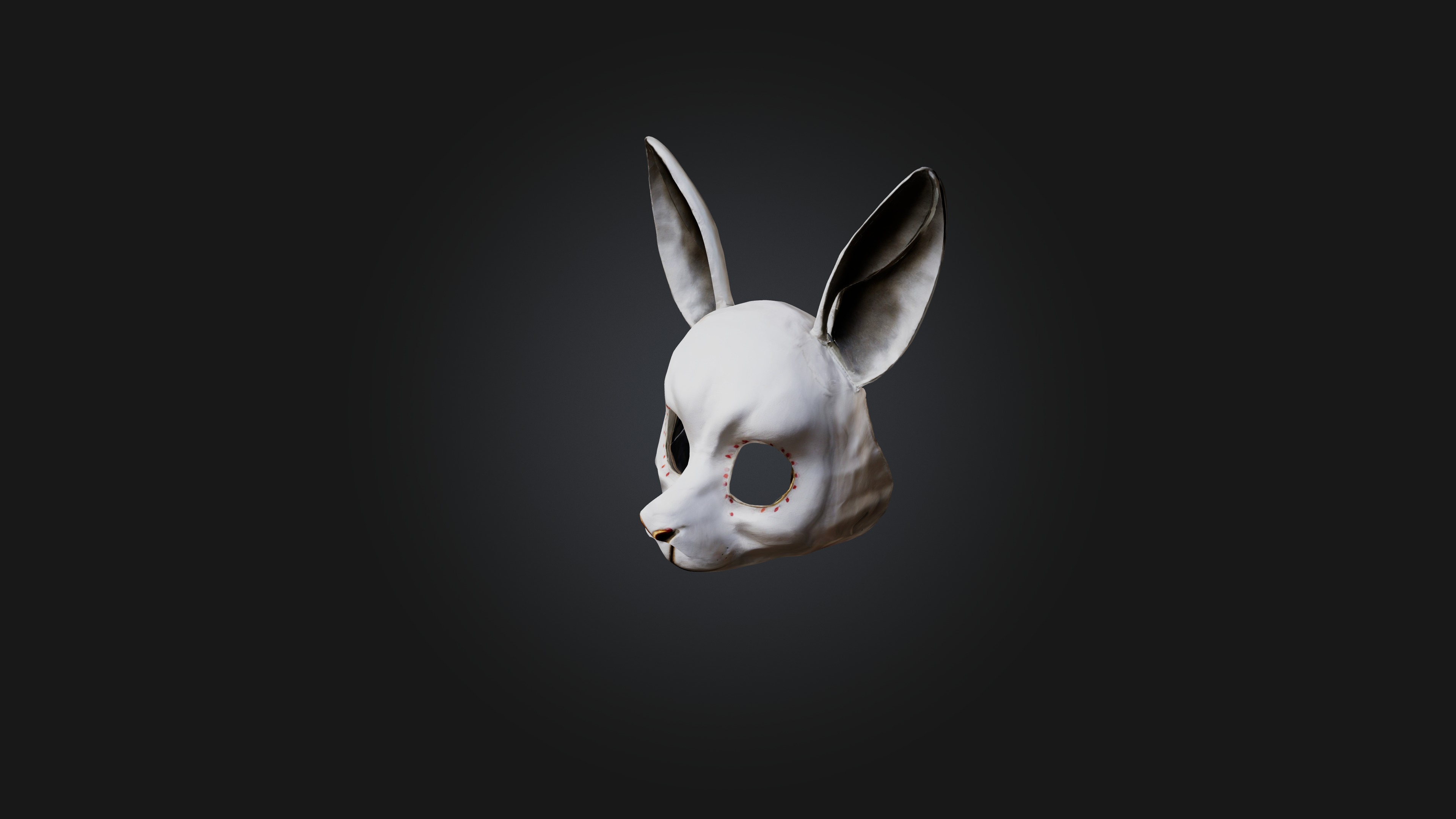 rabbit mask 3D model_5