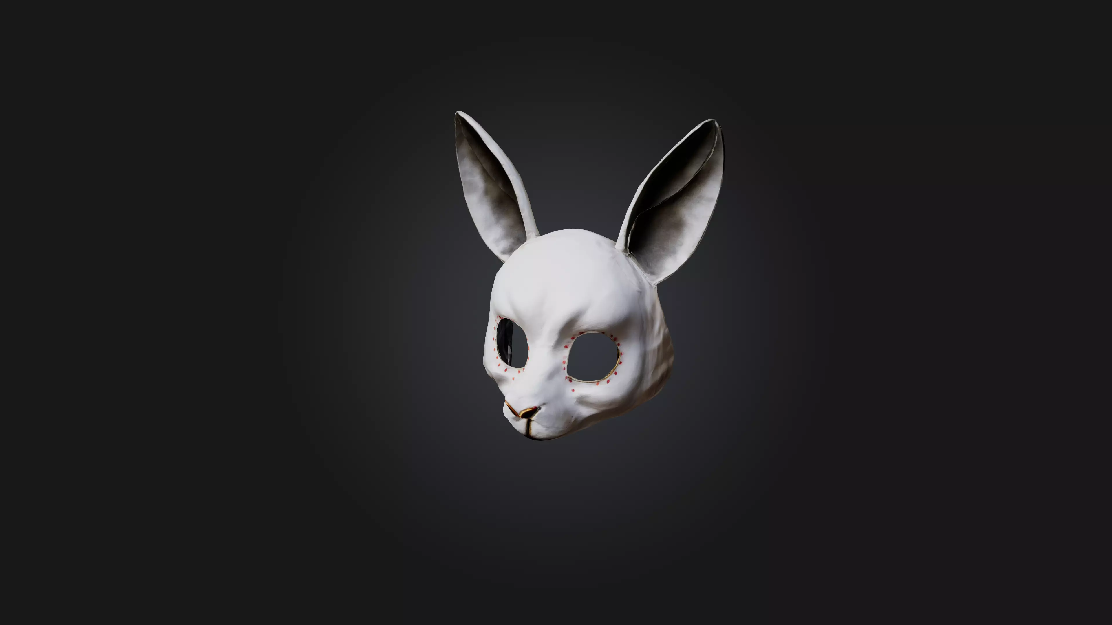 rabbit mask 3D model_0