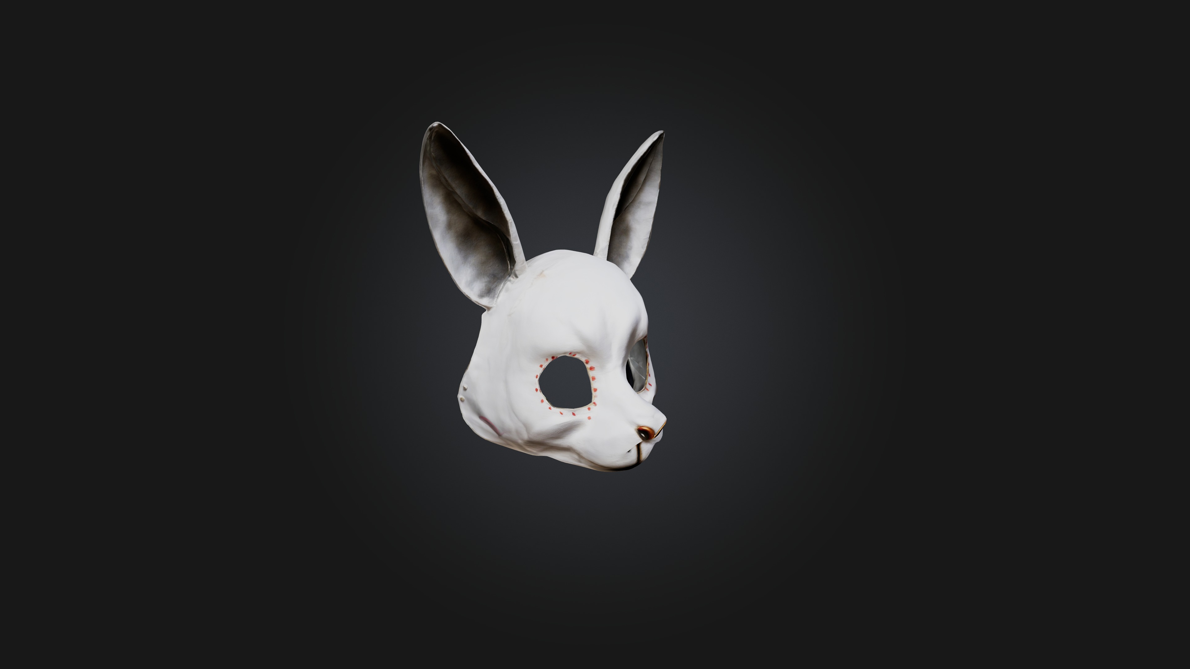 rabbit mask 3D model_1