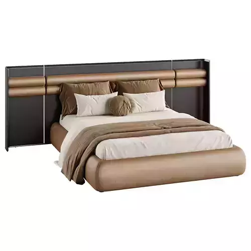 Sunrise bed by Gallotti and Radice 3D model