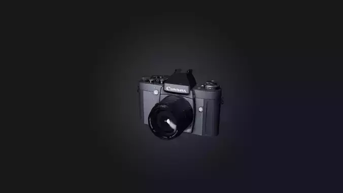 camera 3D model