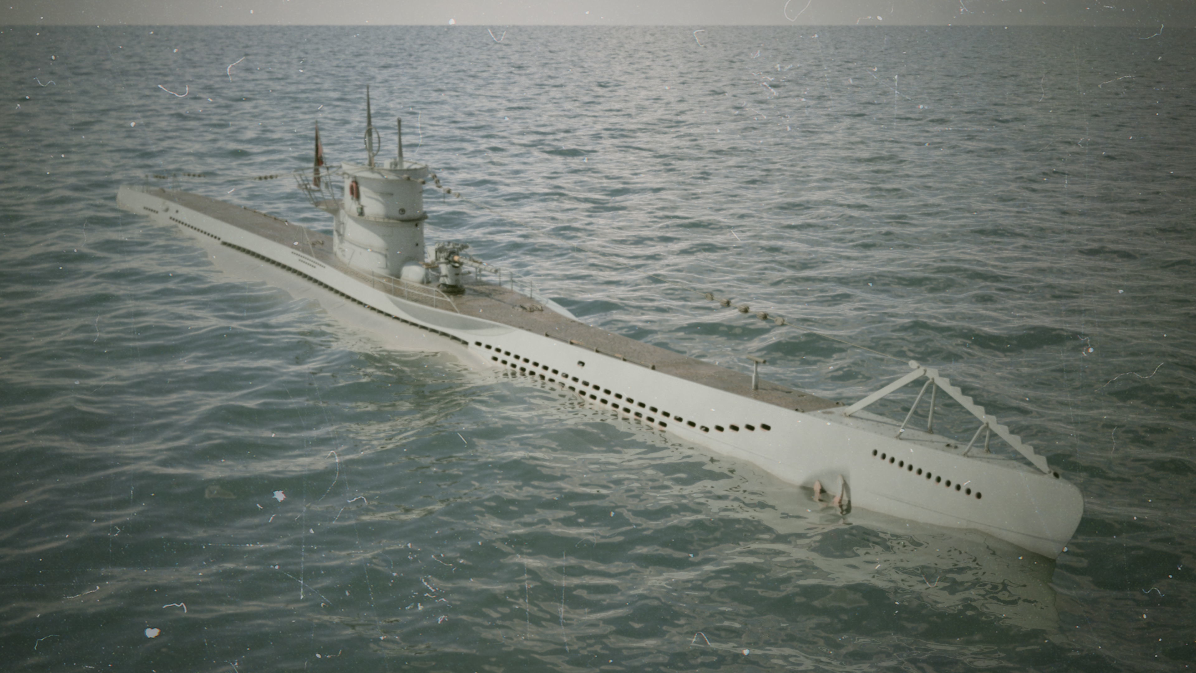 German Type VIIC U-Boat 3D model_18