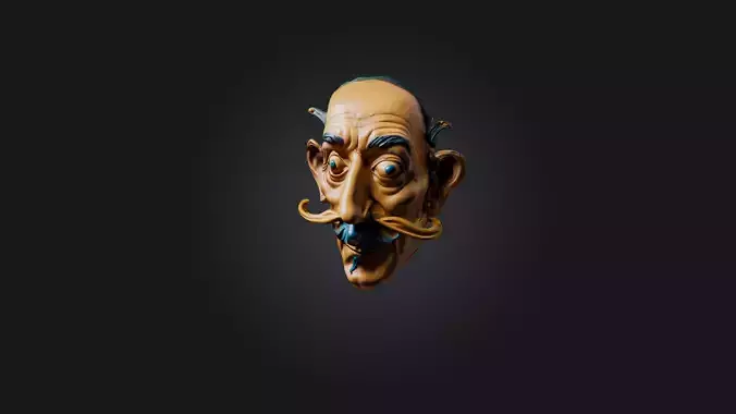 salvador dali mask