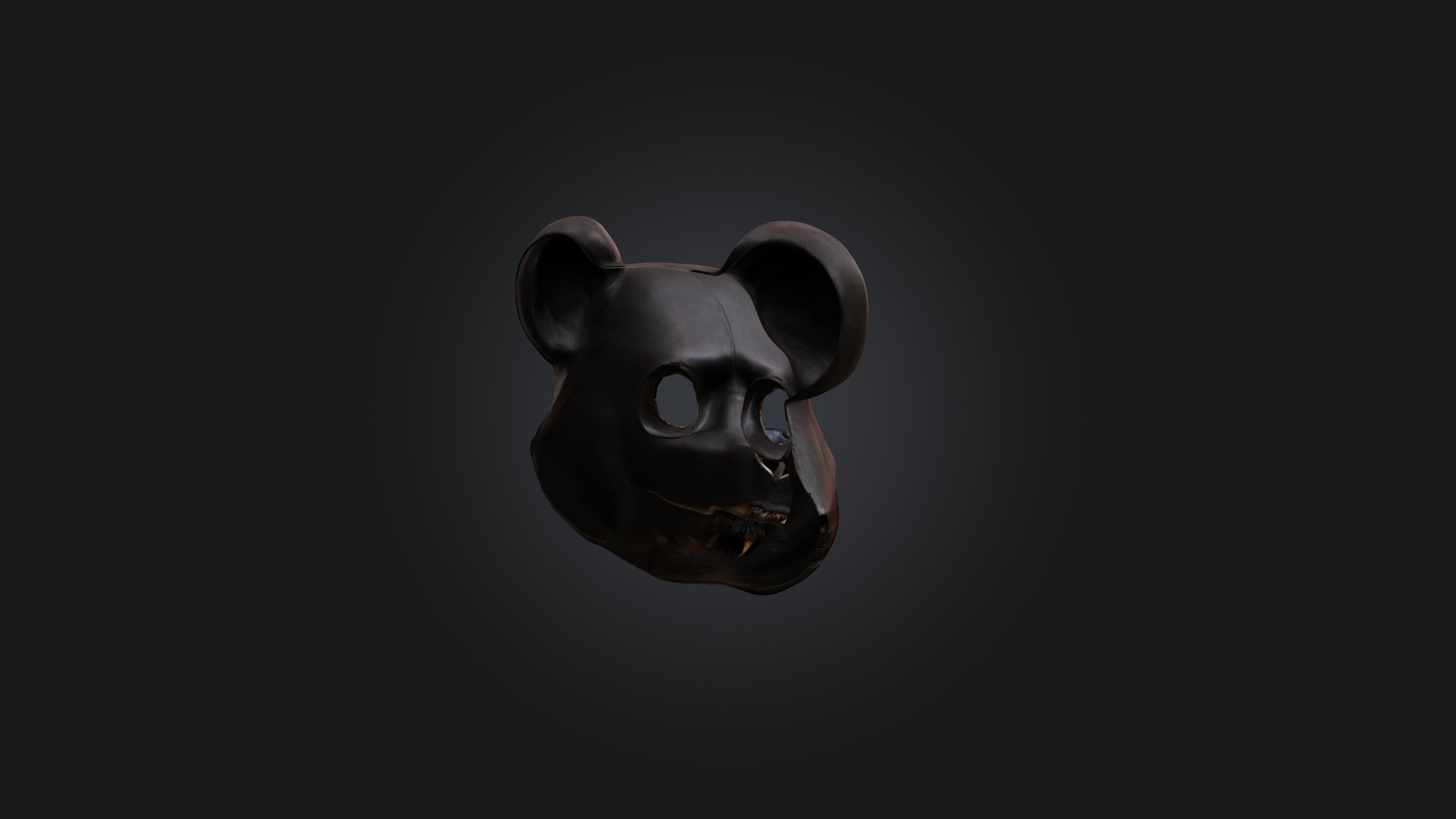 bear mask 3D model_3