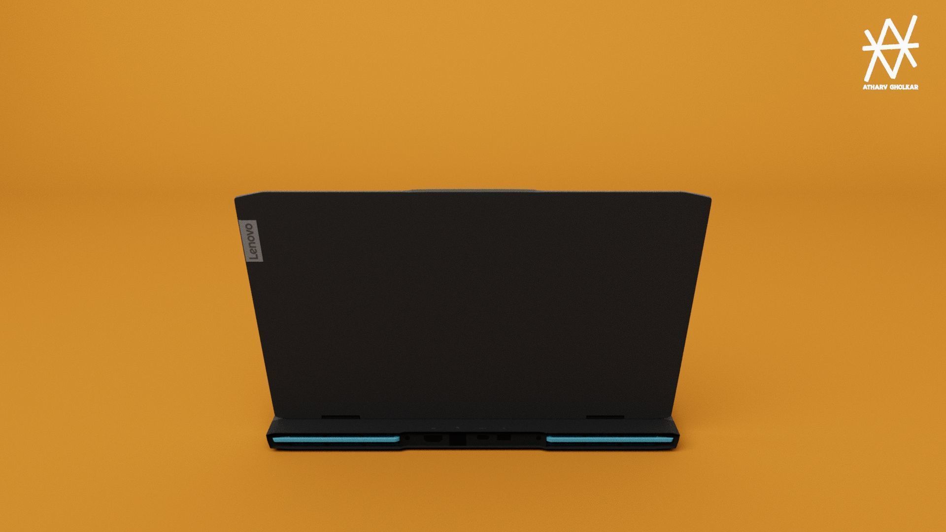 Lenovo Ideapad Gaming Laptop 3D model_3