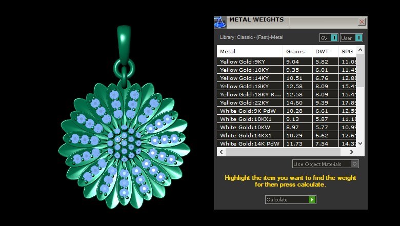 sunflower pendant 3d printable model 3D print model_5