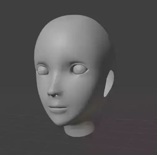 3D model of a Head 