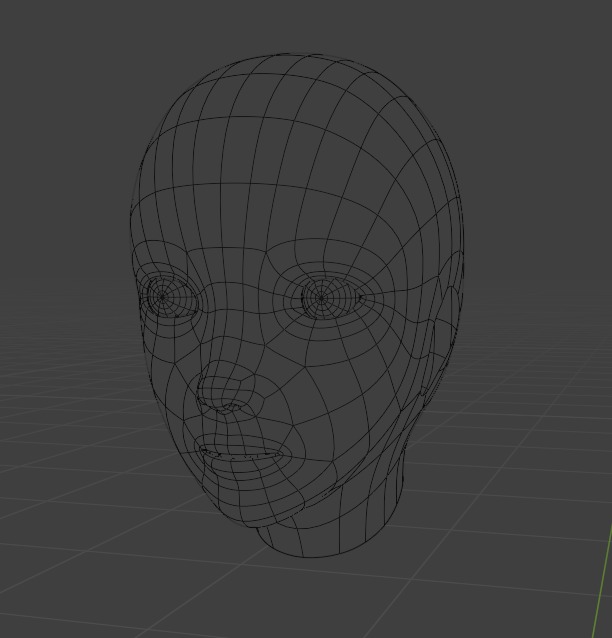 3D model of a Head Free 3D model_1