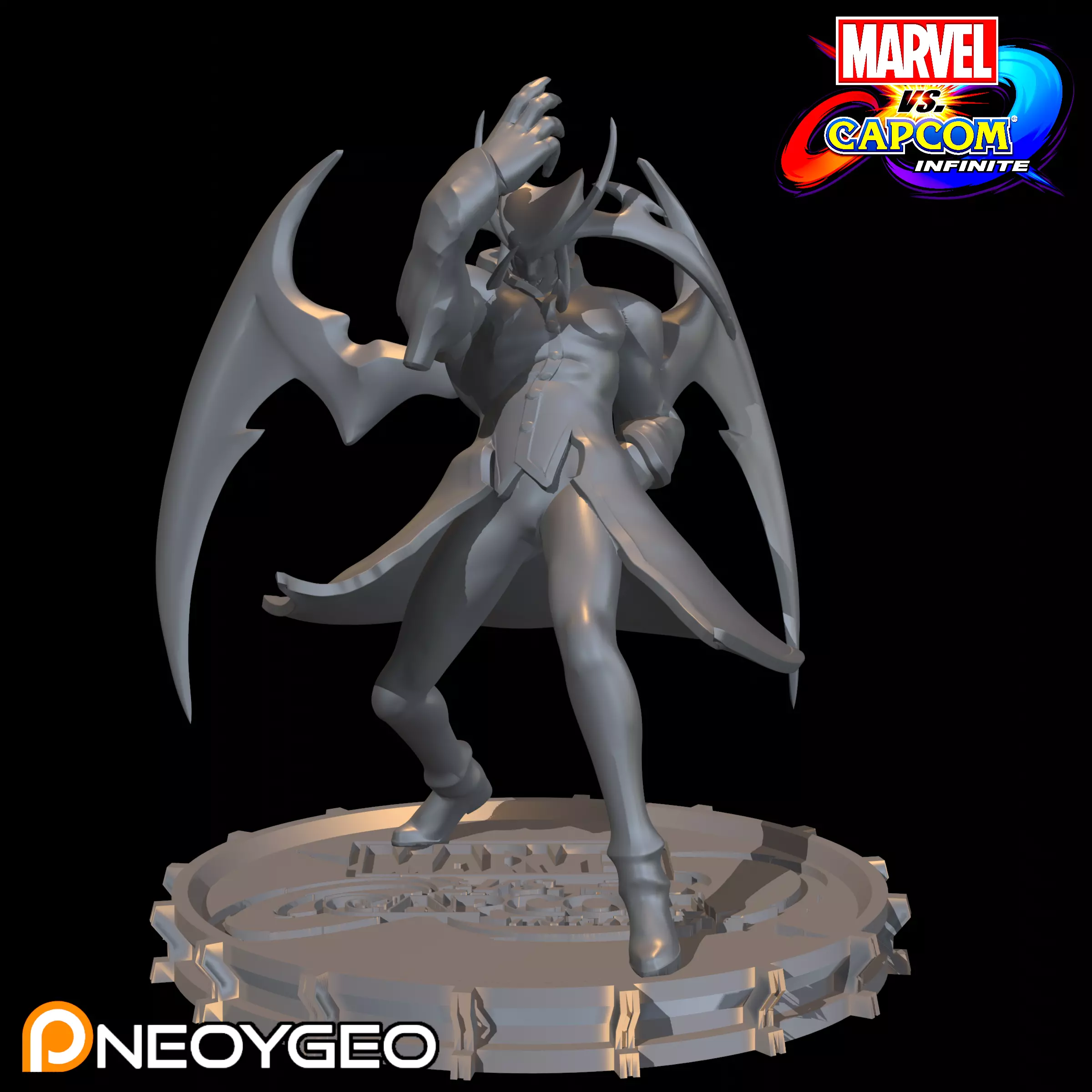 JEDAH DOHMA - DARKSTALKERS - MARVEL VS CAPCOM INFINITE 3D print model