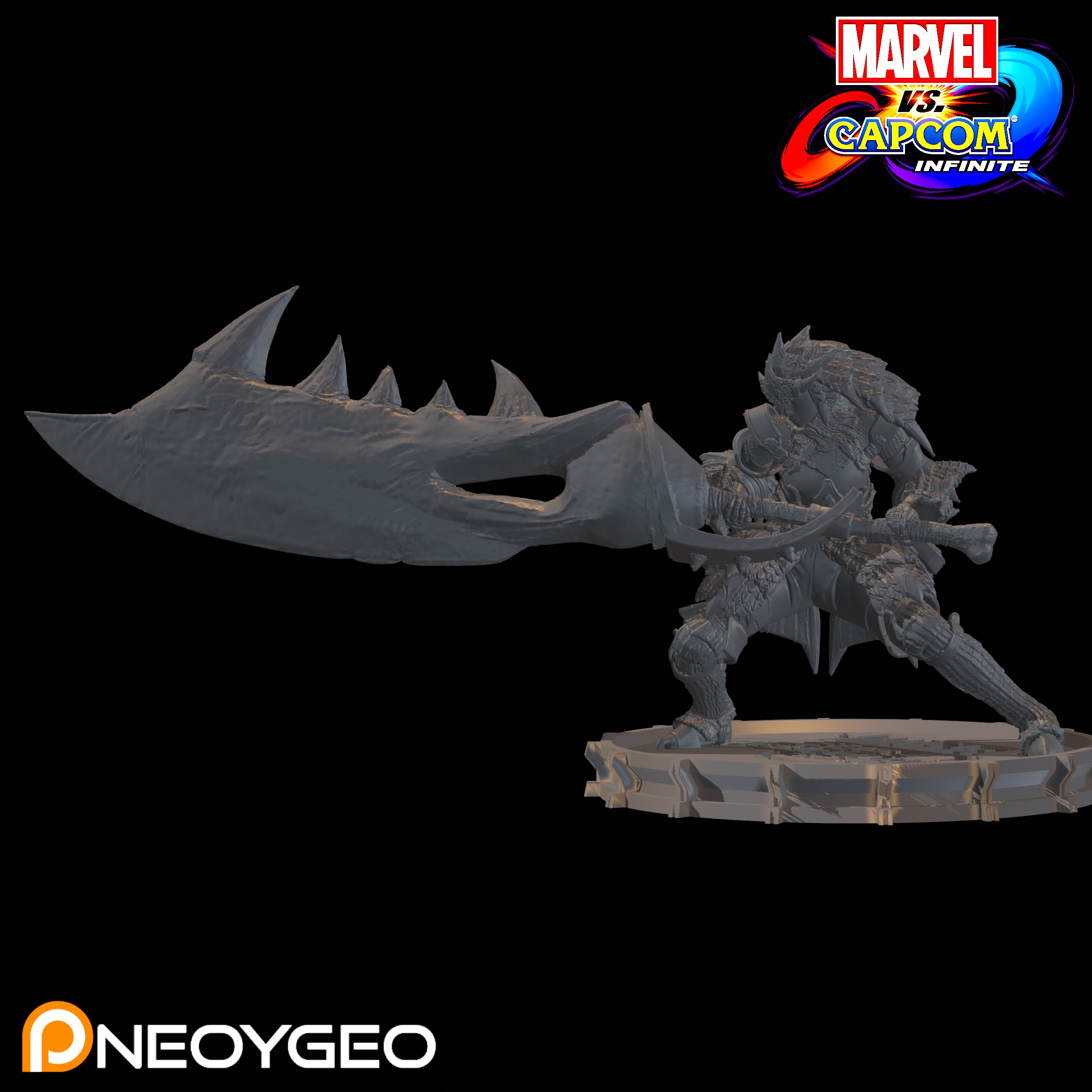 RATHALOS ARMOR - MONSTER HUNTER - MARVEL VS CAPCOM INFINITE 3D print model_2