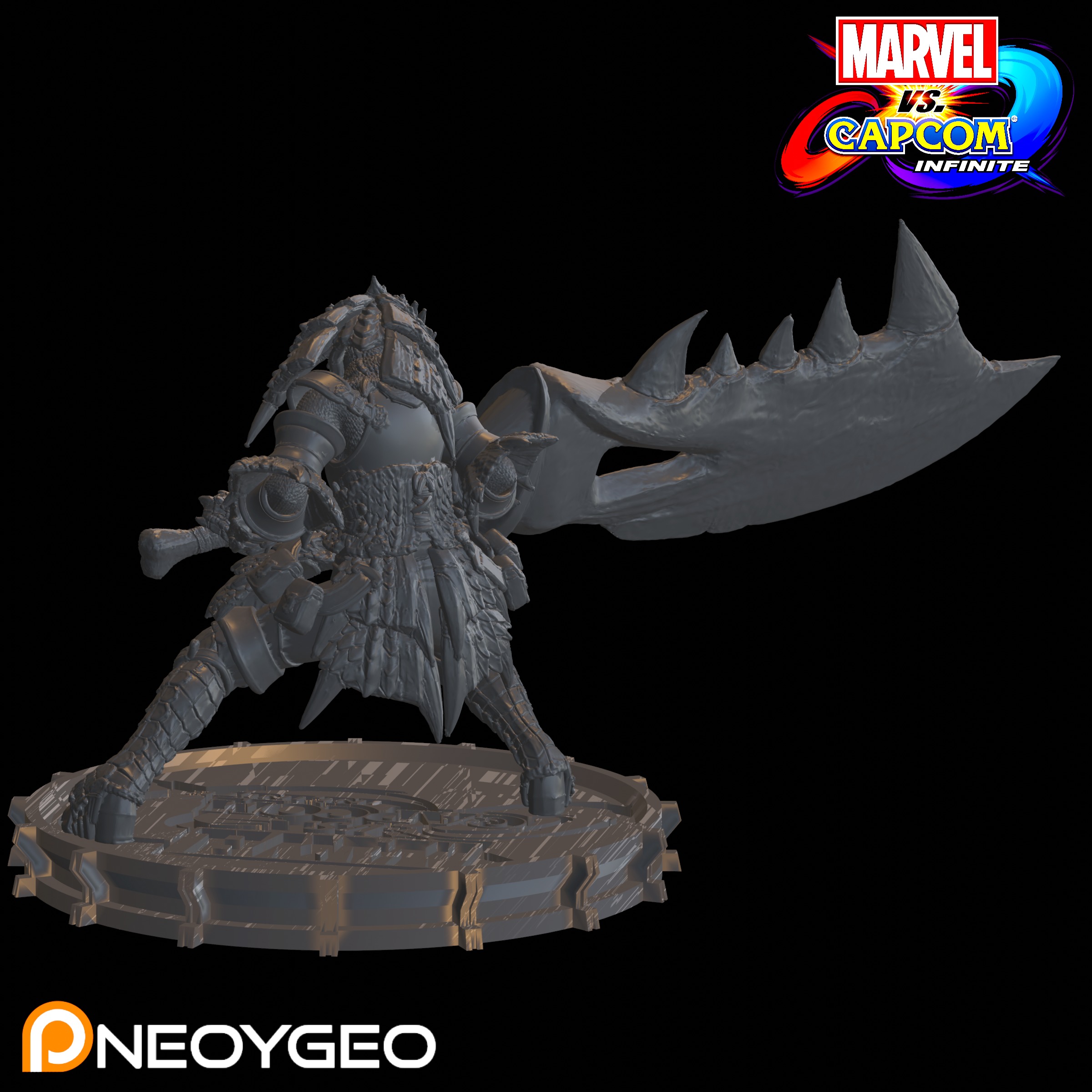 RATHALOS ARMOR - MONSTER HUNTER - MARVEL VS CAPCOM INFINITE 3D print model_4