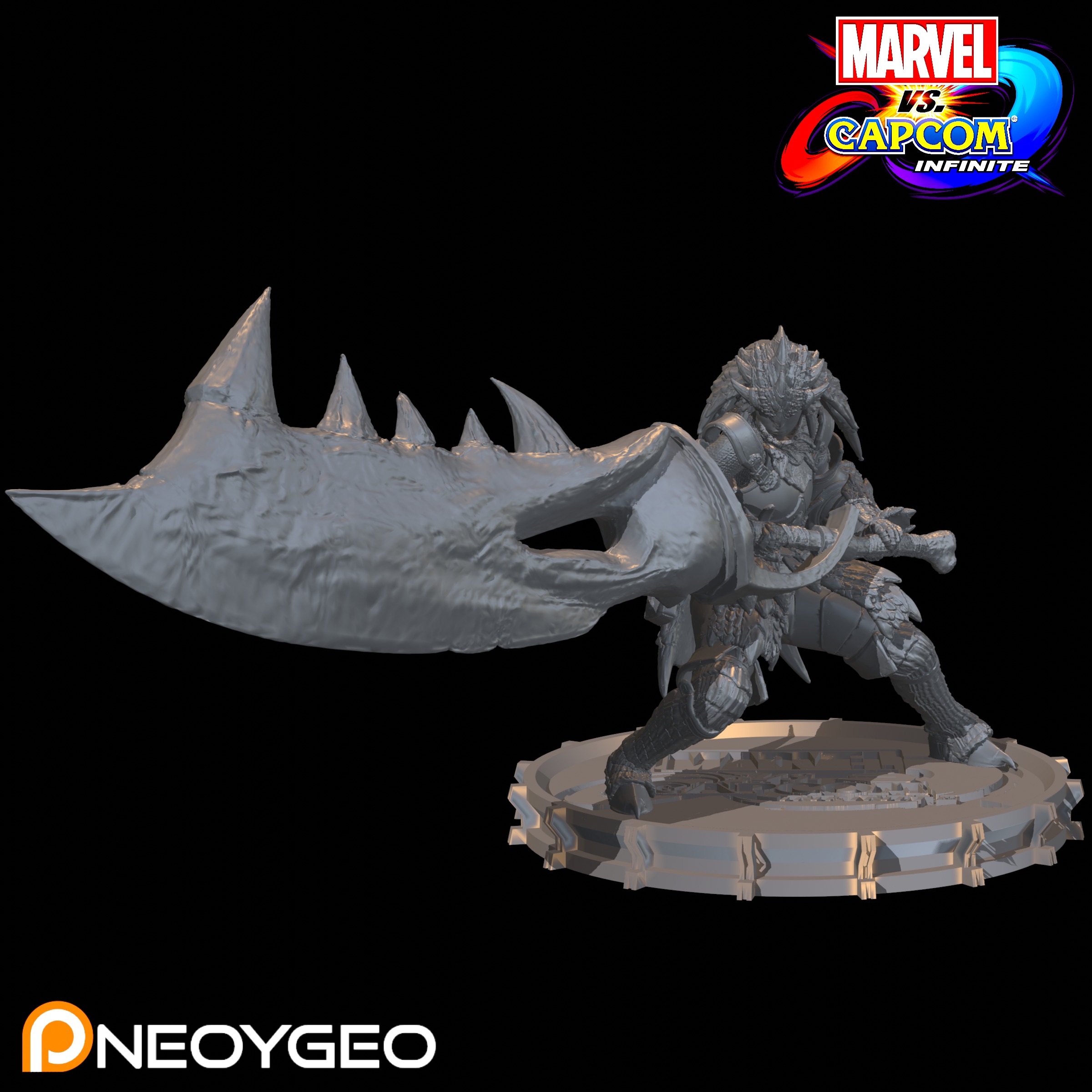 RATHALOS ARMOR - MONSTER HUNTER - MARVEL VS CAPCOM INFINITE 3D print model_1