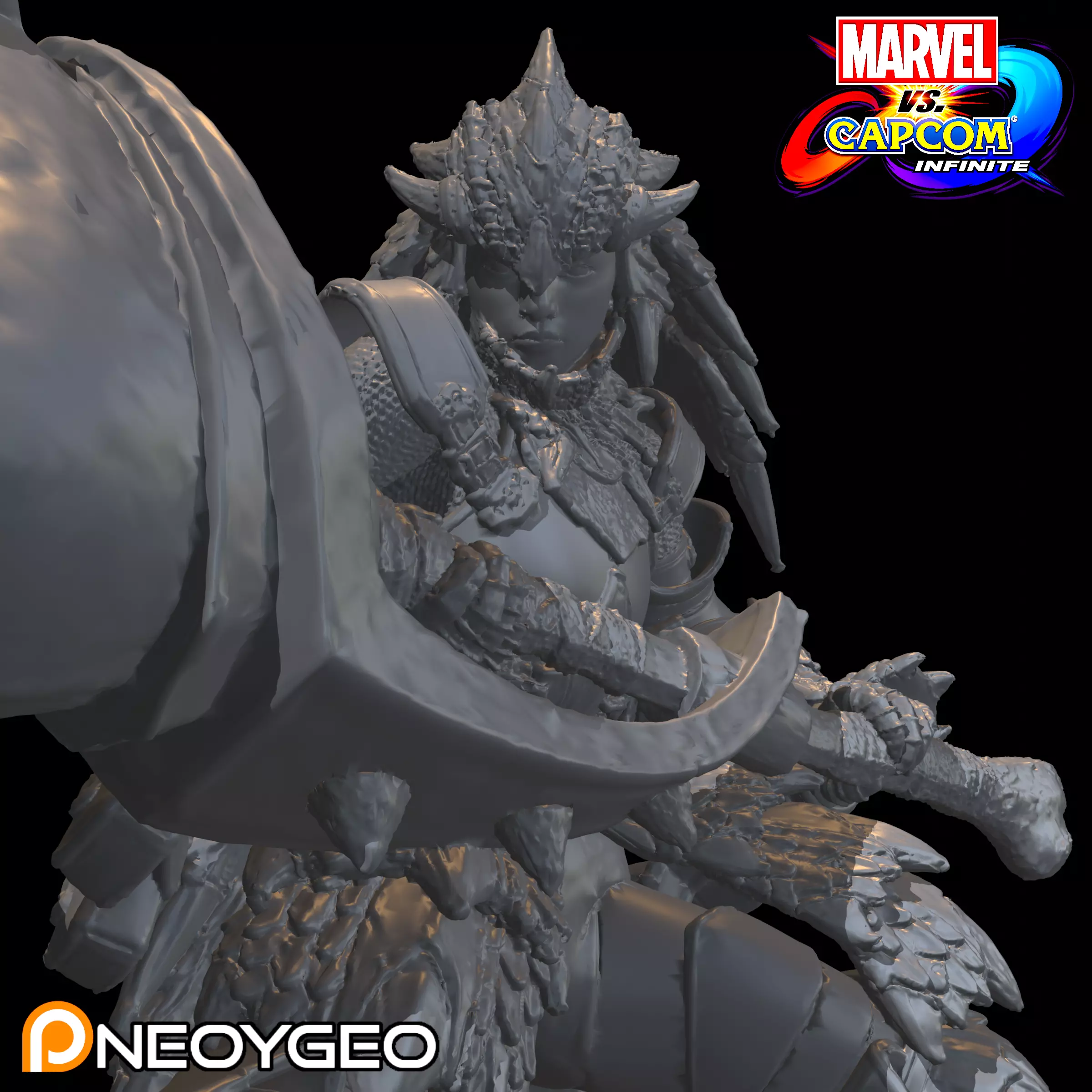RATHALOS ARMOR - MONSTER HUNTER - MARVEL VS CAPCOM INFINITE 3D print model_0