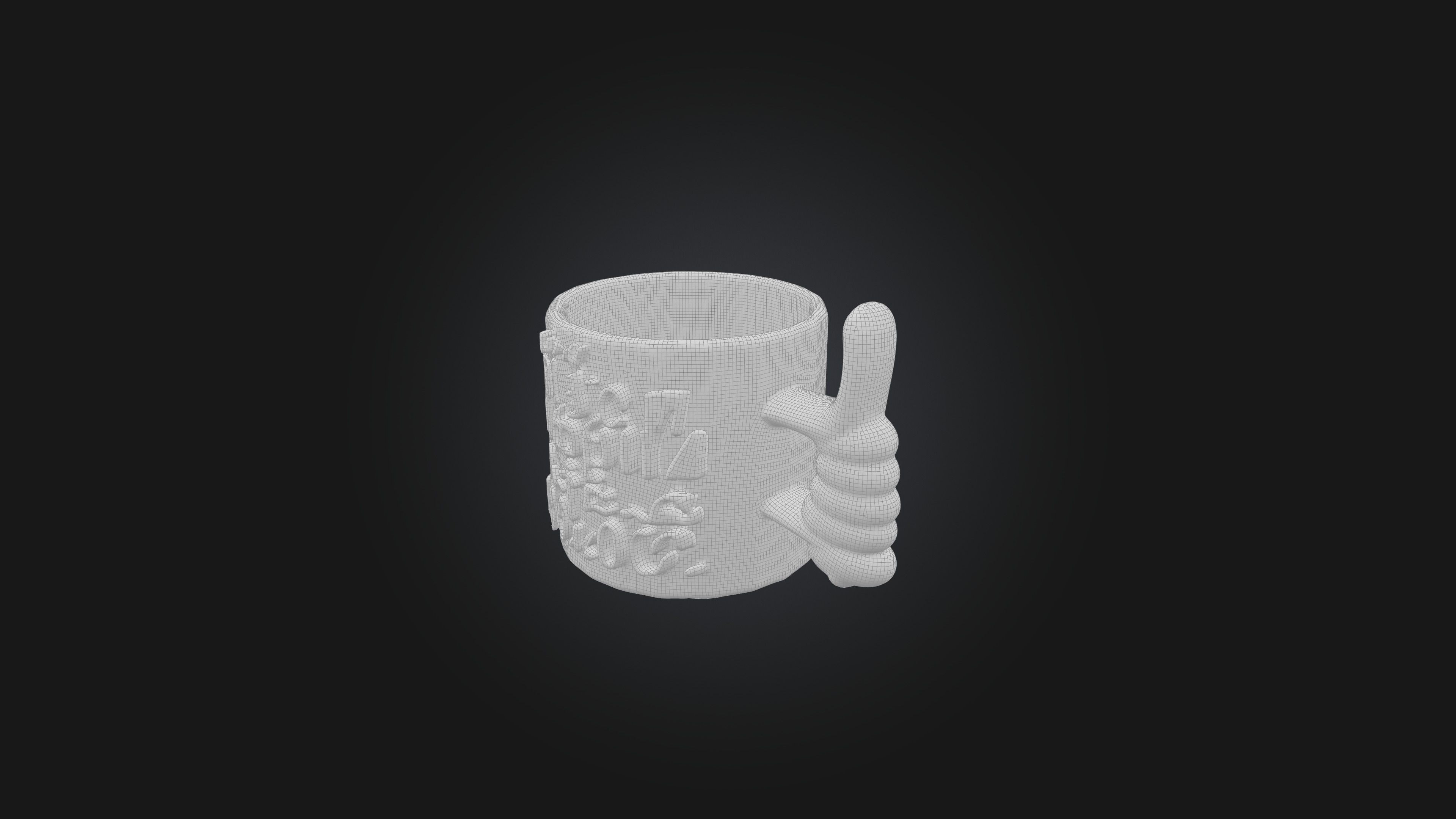 coffee mug 3D model_6