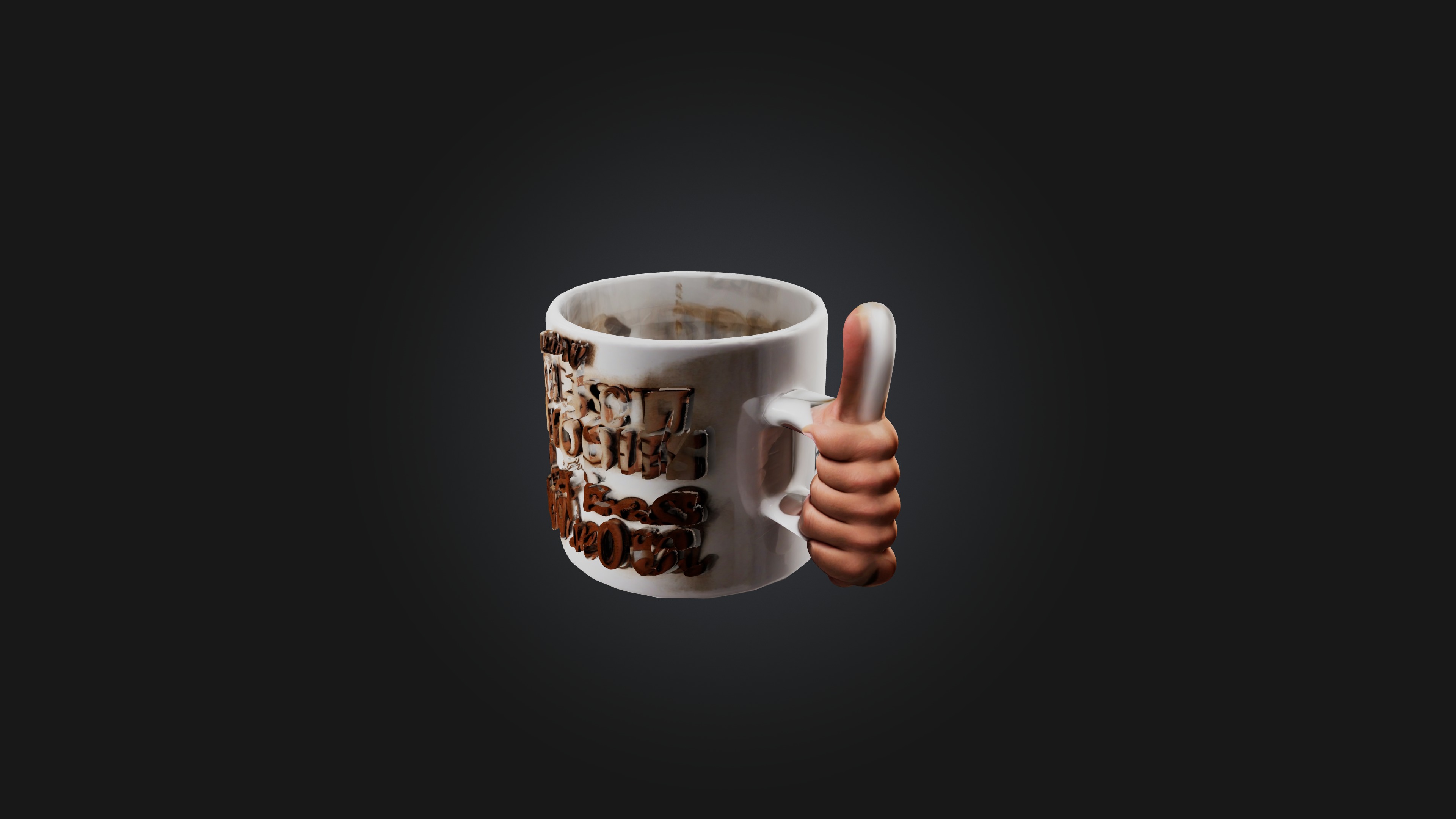 coffee mug 3D model_5