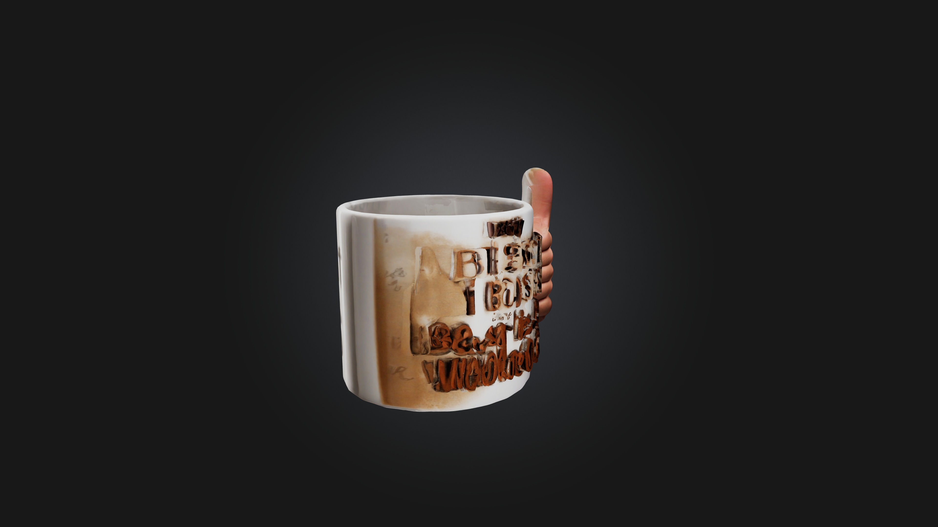 coffee mug 3D model_1