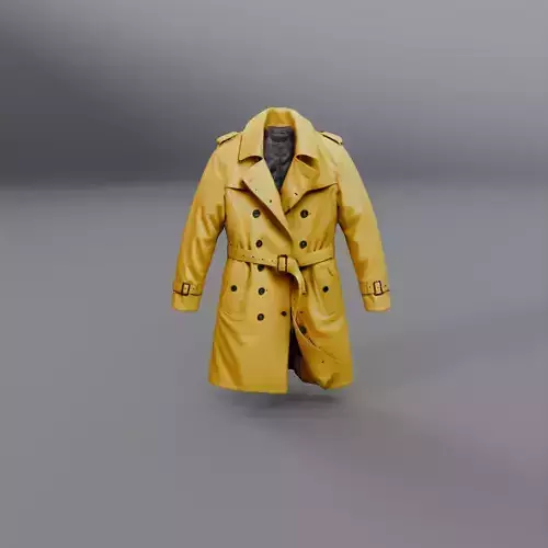 yellow coat