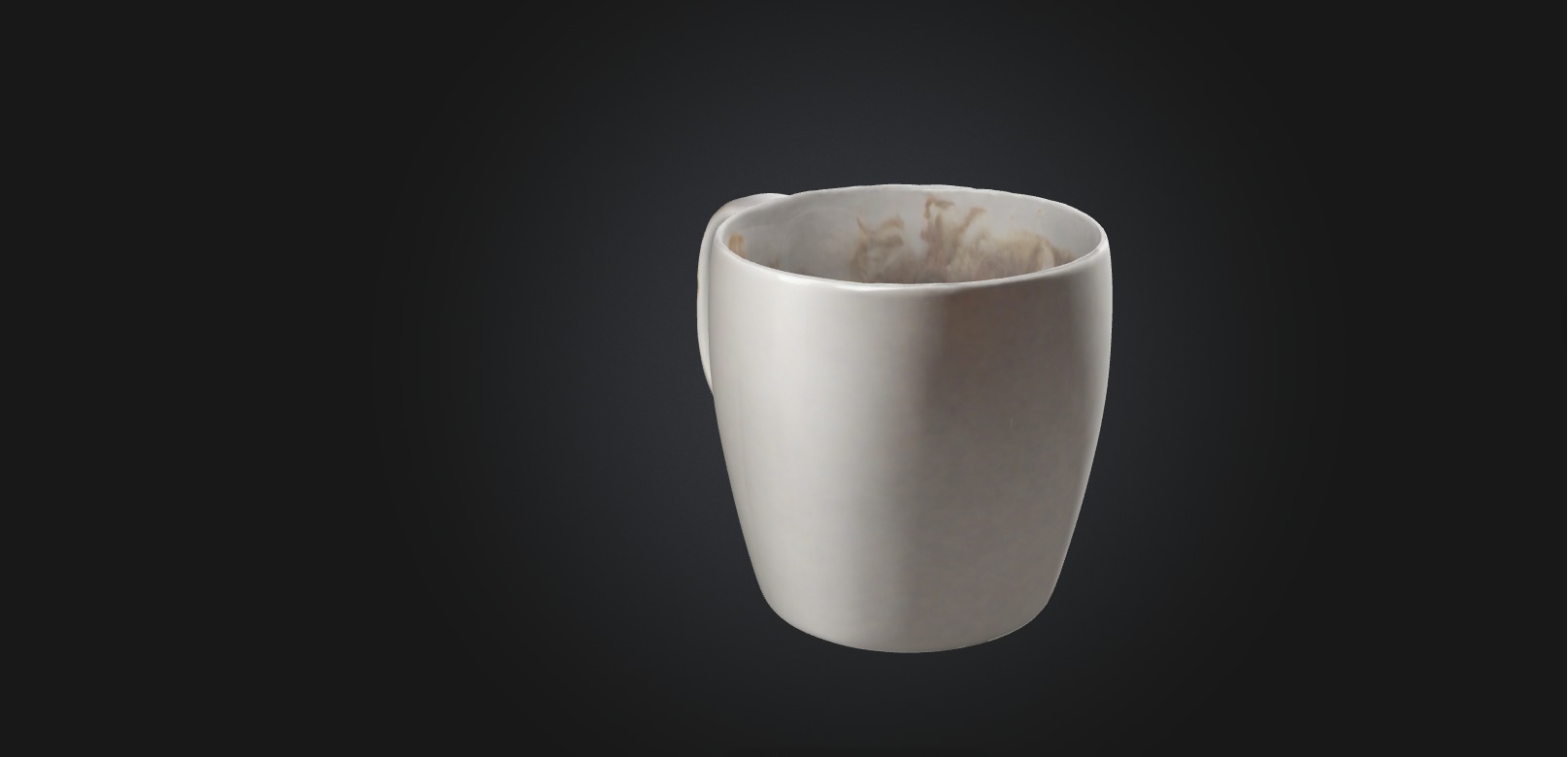 coffee mug 2 model Low-poly 3D model_1
