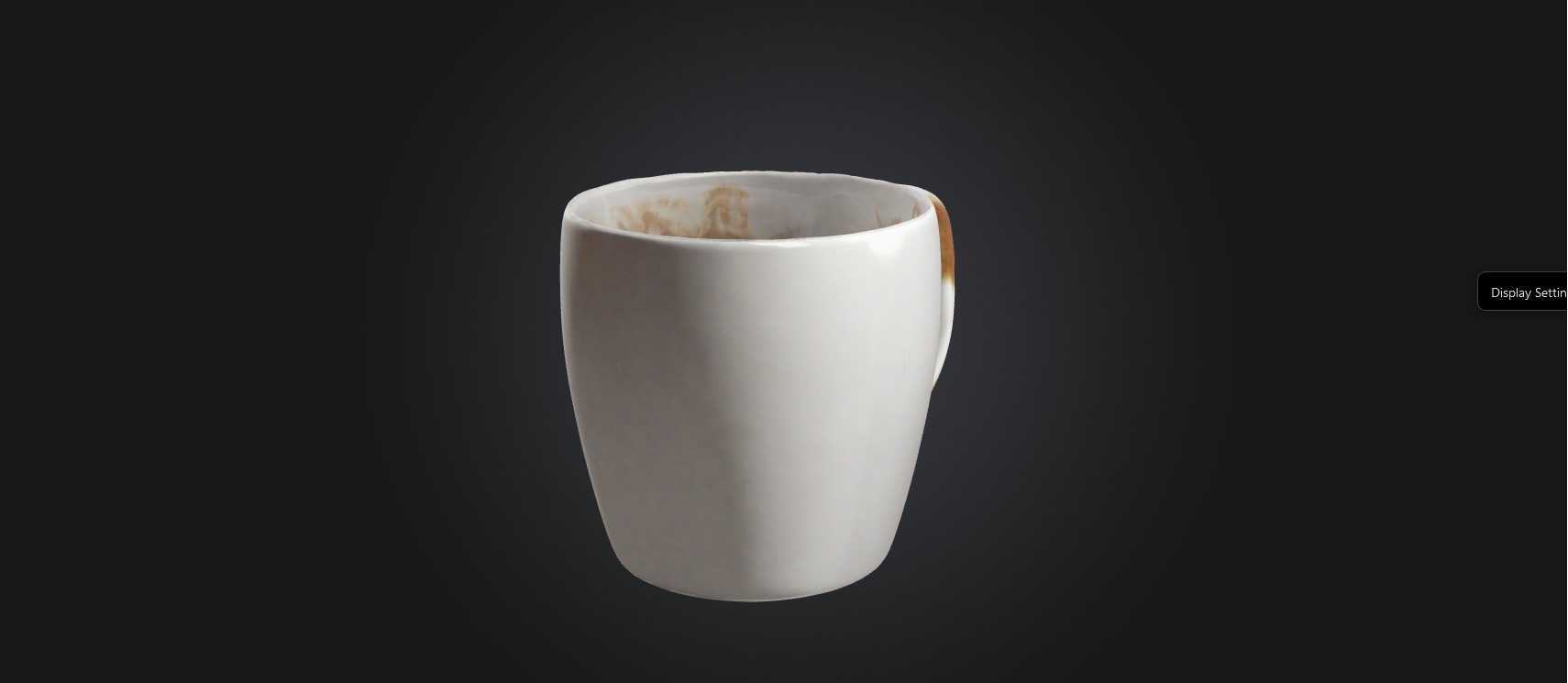 coffee mug 2 model Low-poly 3D model_17