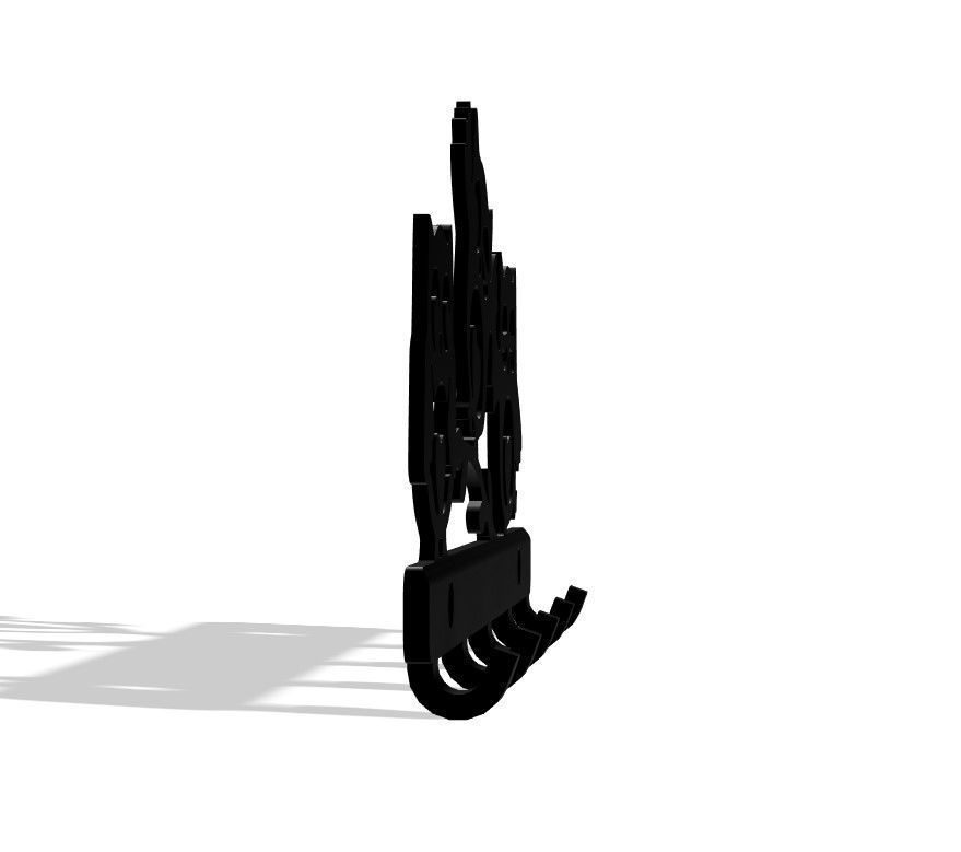 Keyholder Funny owls 3D print model_2