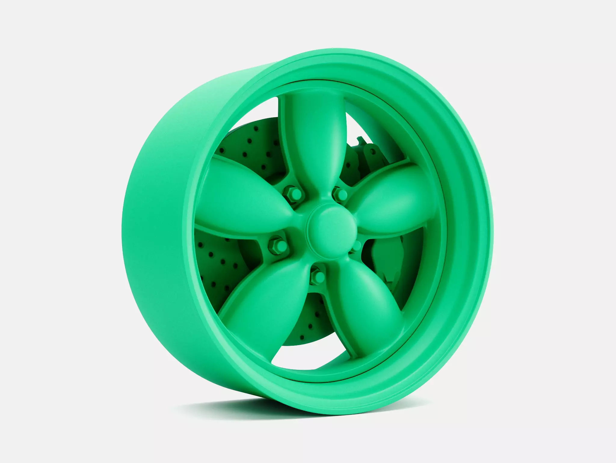 15x7 Daisy Wheel and Brake 3D print model_0