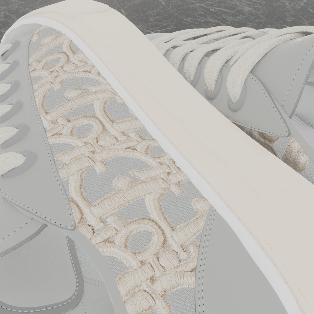CHRISTIAN DIOR B33 3D SHOES 3D model_8