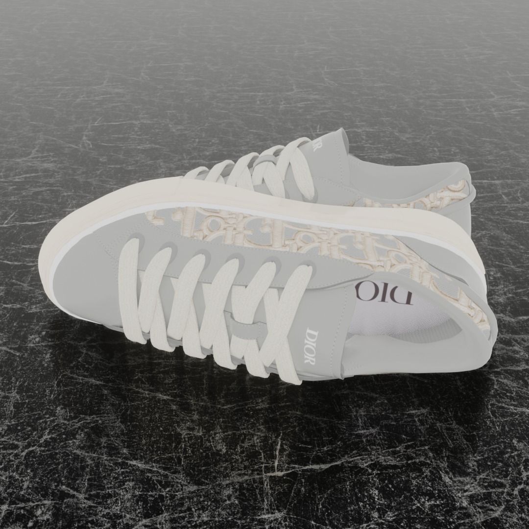 CHRISTIAN DIOR B33 3D SHOES 3D model_7