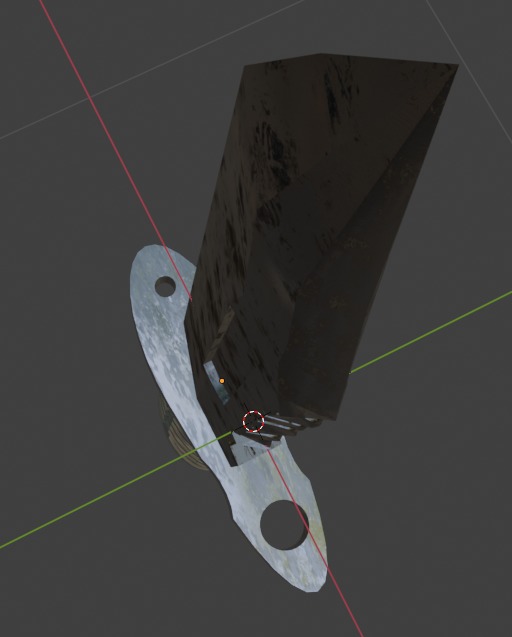 Bayonett Knife 3D model_1