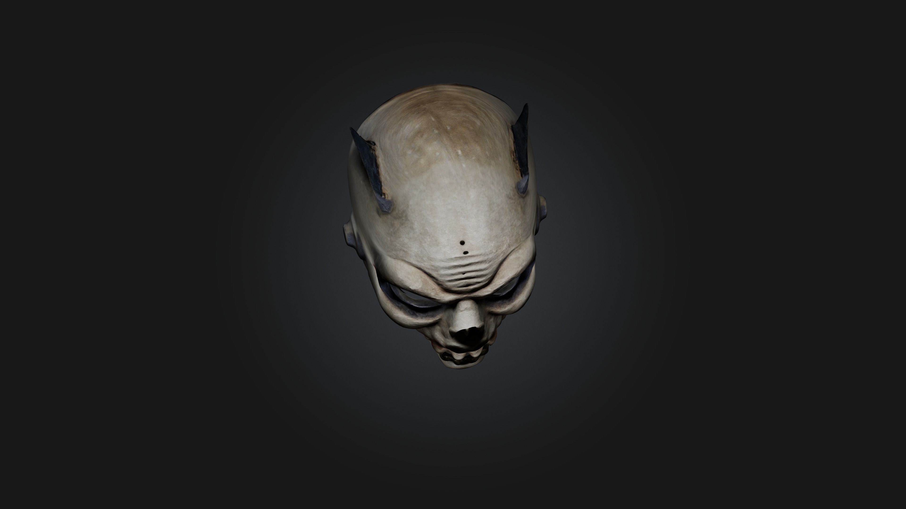 scary mask design 3D model_6