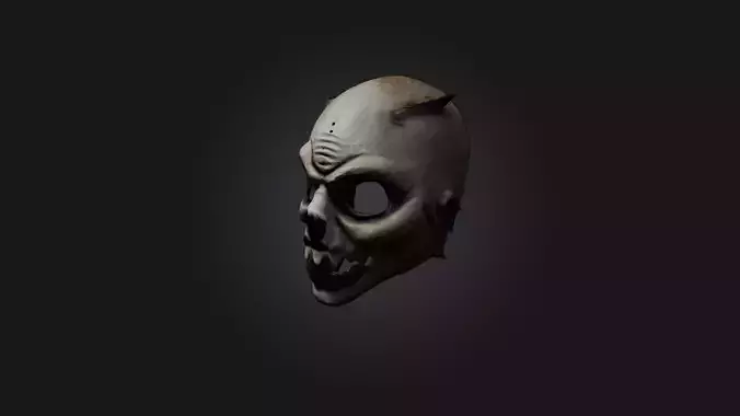 scary mask design