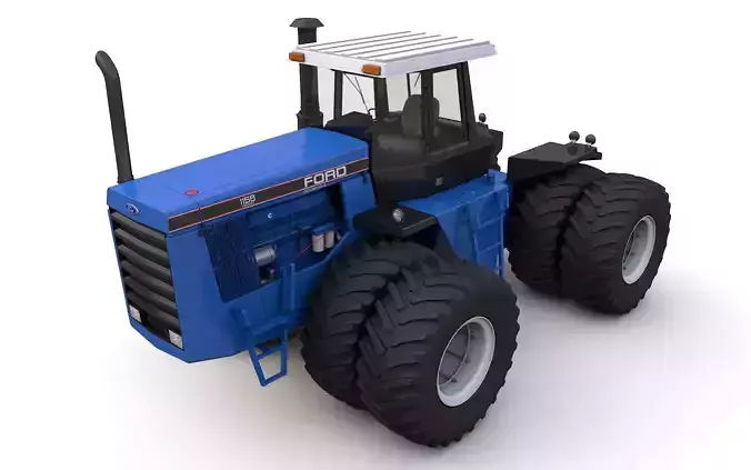 Versatile 1156 Tractor 1988 3D model