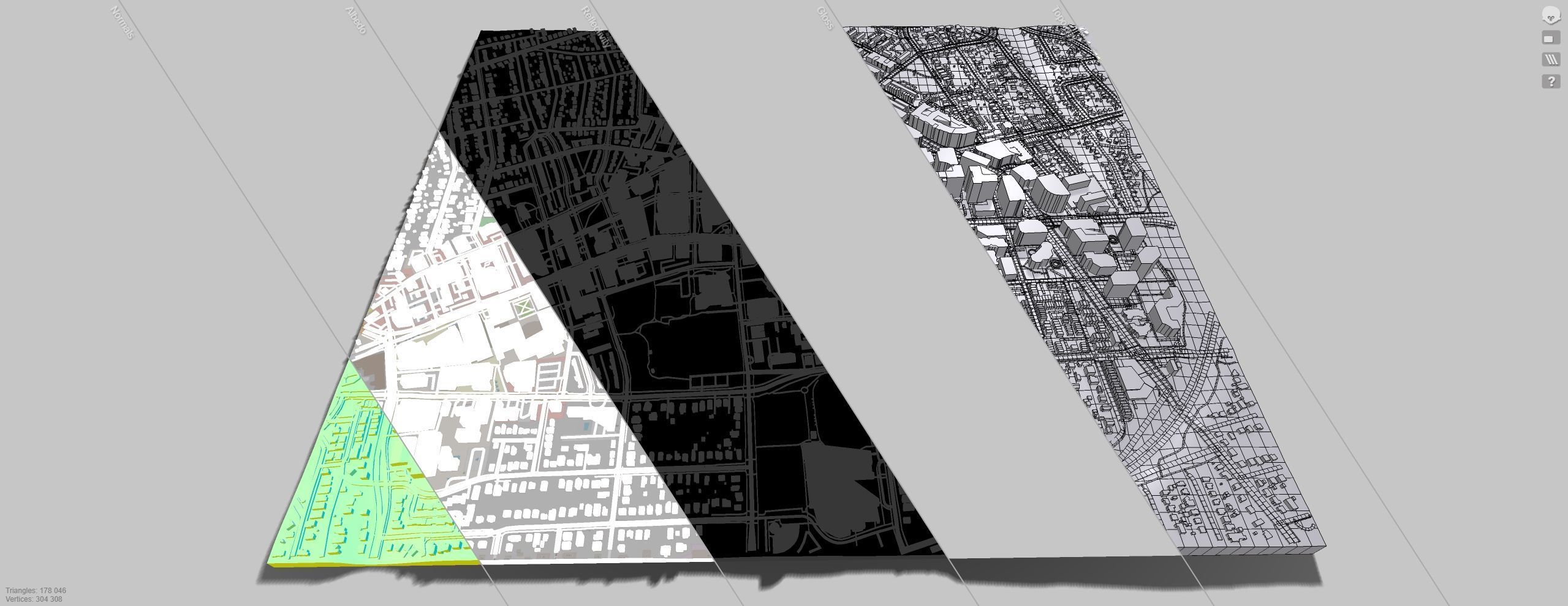 Cityscape Arlington Texas USA 3D model_11