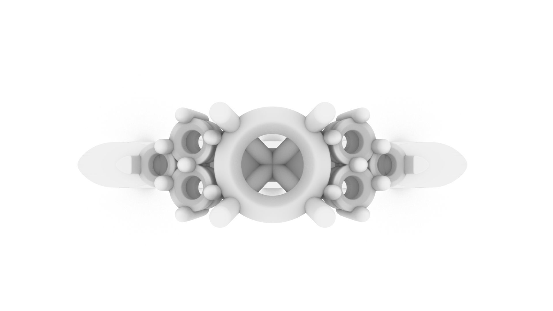 Solitaire Trilogy 2024-001 3D print model 3D print model_4